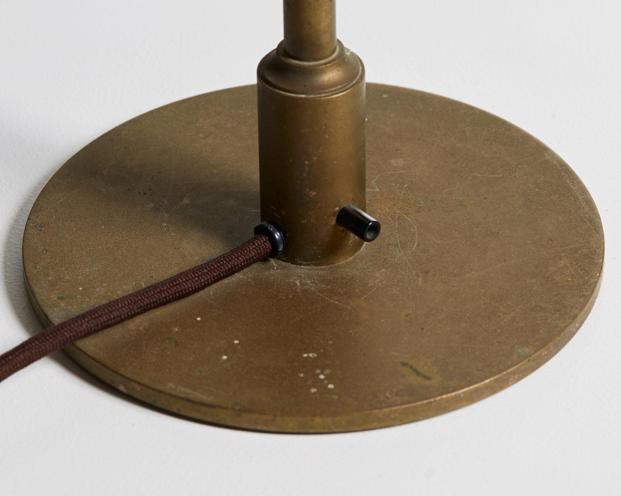 Danish Table Lamp PH 4/3 Designed by Poul Henningsen for Louis Poulsen, Denmark, 1929