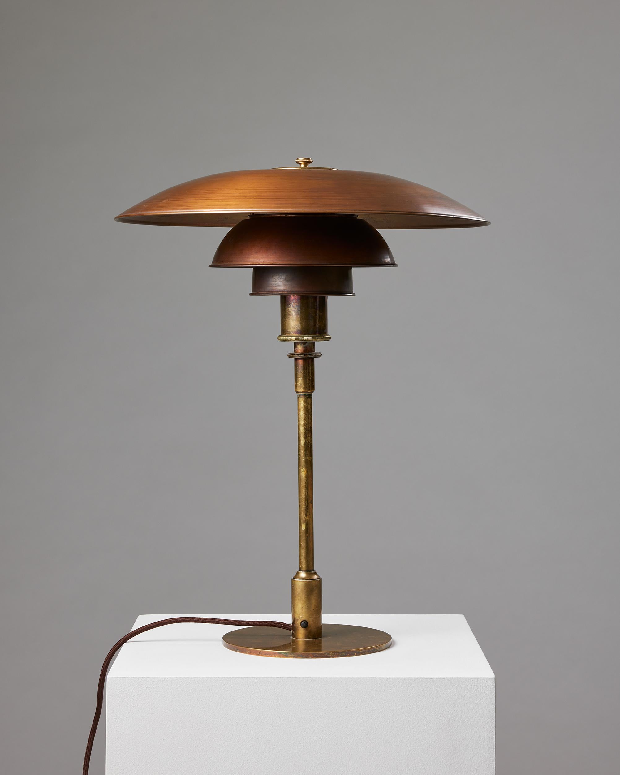 Danish Table Lamp Ph 4/3 Designed by Poul Henningsen for Louis Poulsen