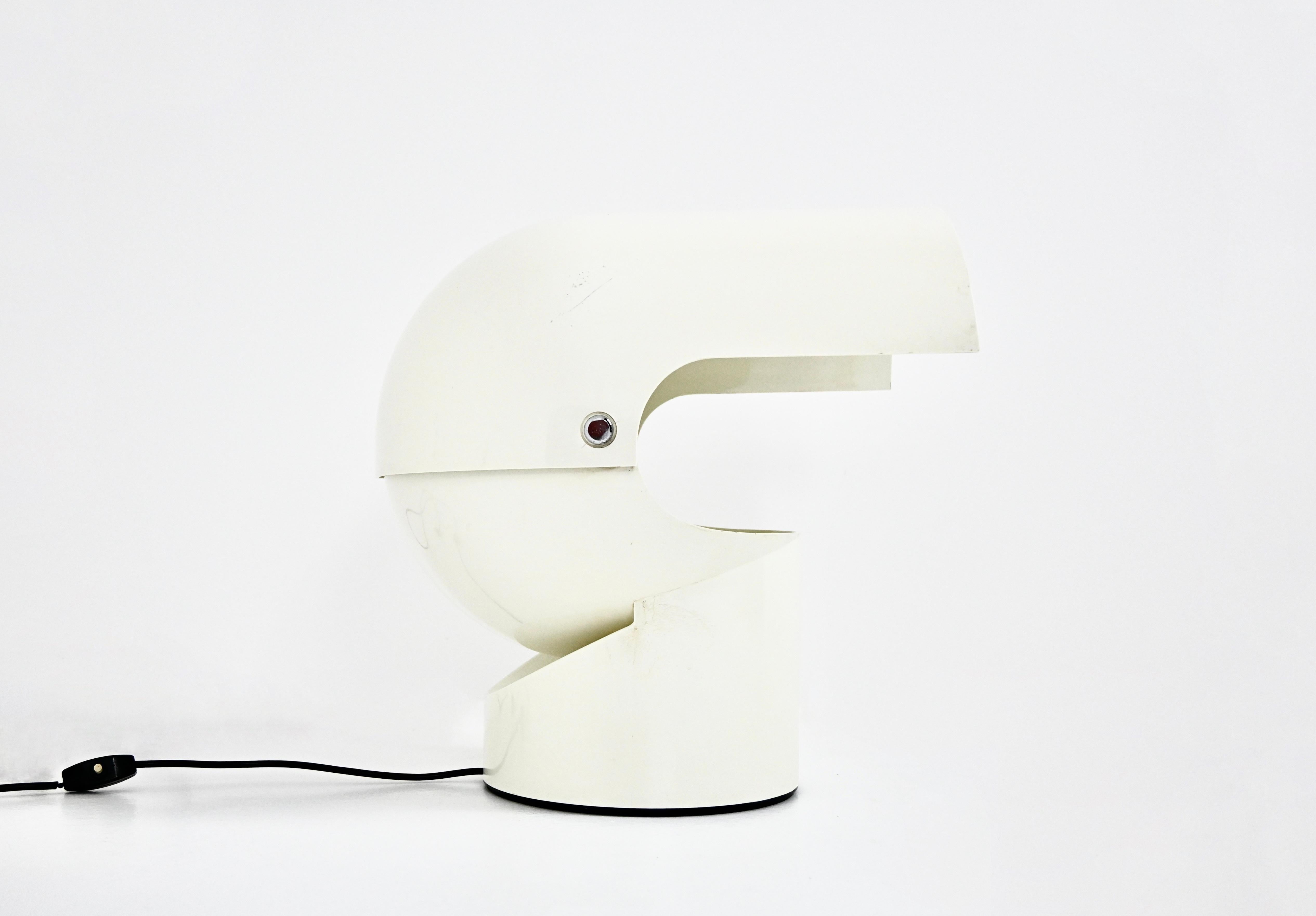 Plastique Lampe de table Palo Mezzo de Gae Aulenti pour Artemide, 1970 en vente