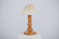 Table Lamp, Pine, Sweden, 1970
