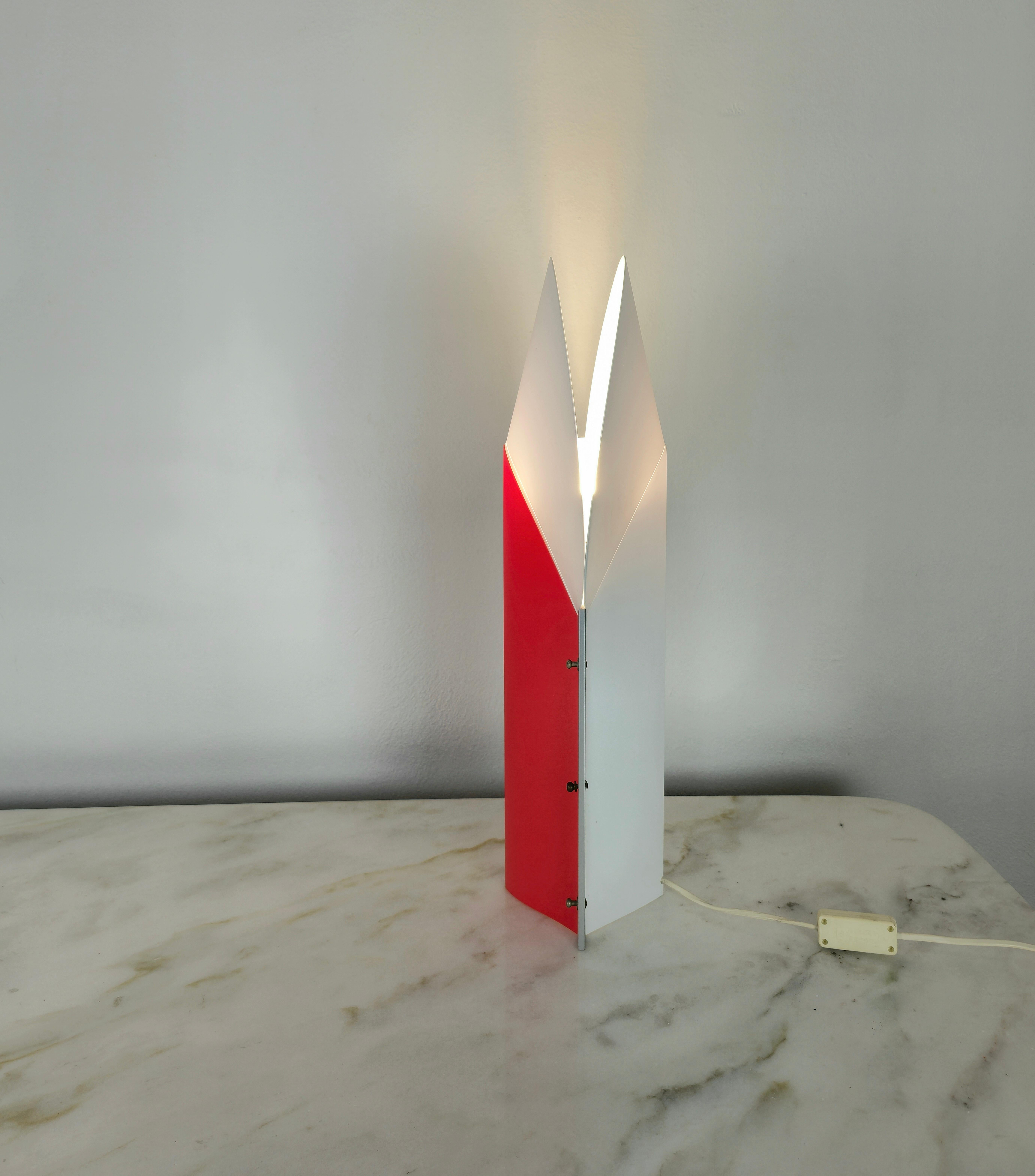 Table Lamp Plastic by Samuel Parker for Slamp Mid-Century Modern Italy, 1980s In Good Condition For Sale In Palermo, IT