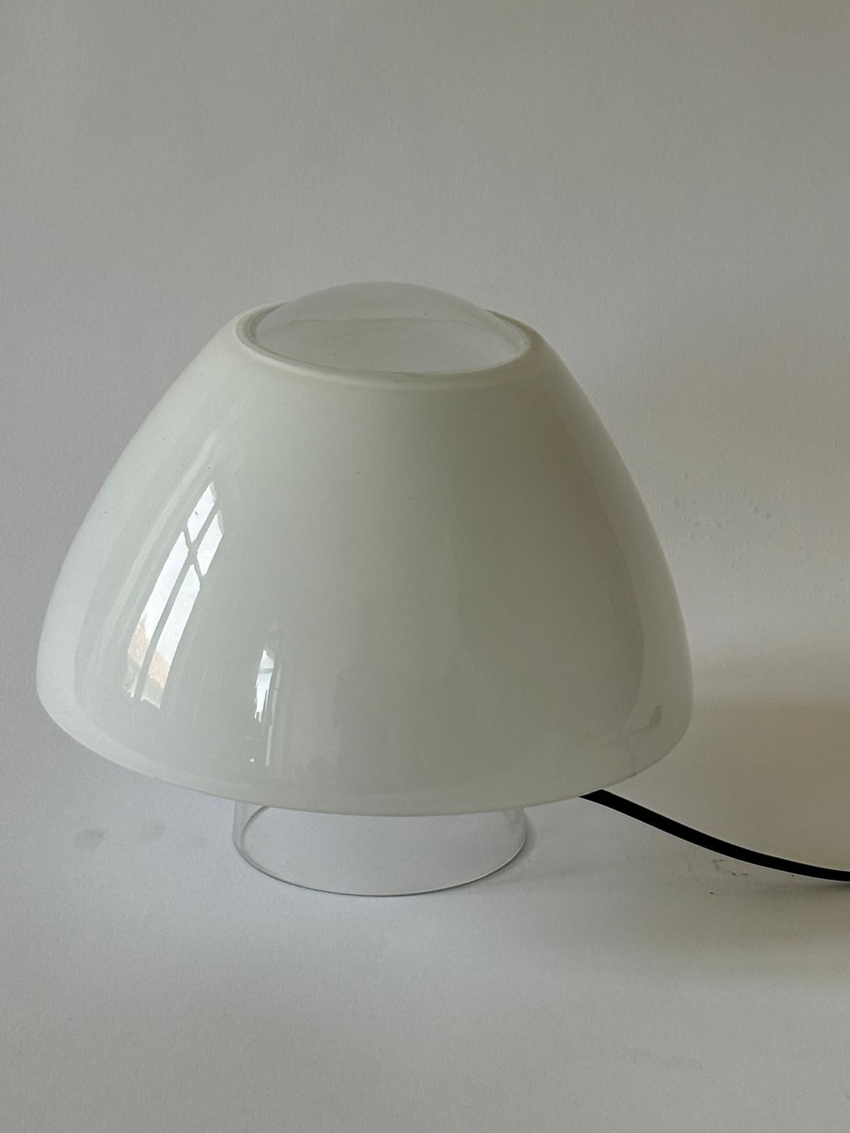 Vetro di Murano Lampada da tavolo Collectional di Angelo Mangiarotti per Skipper, Italia in vendita