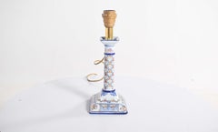 Lampada da tavolo, ceramica portoghese di Candal