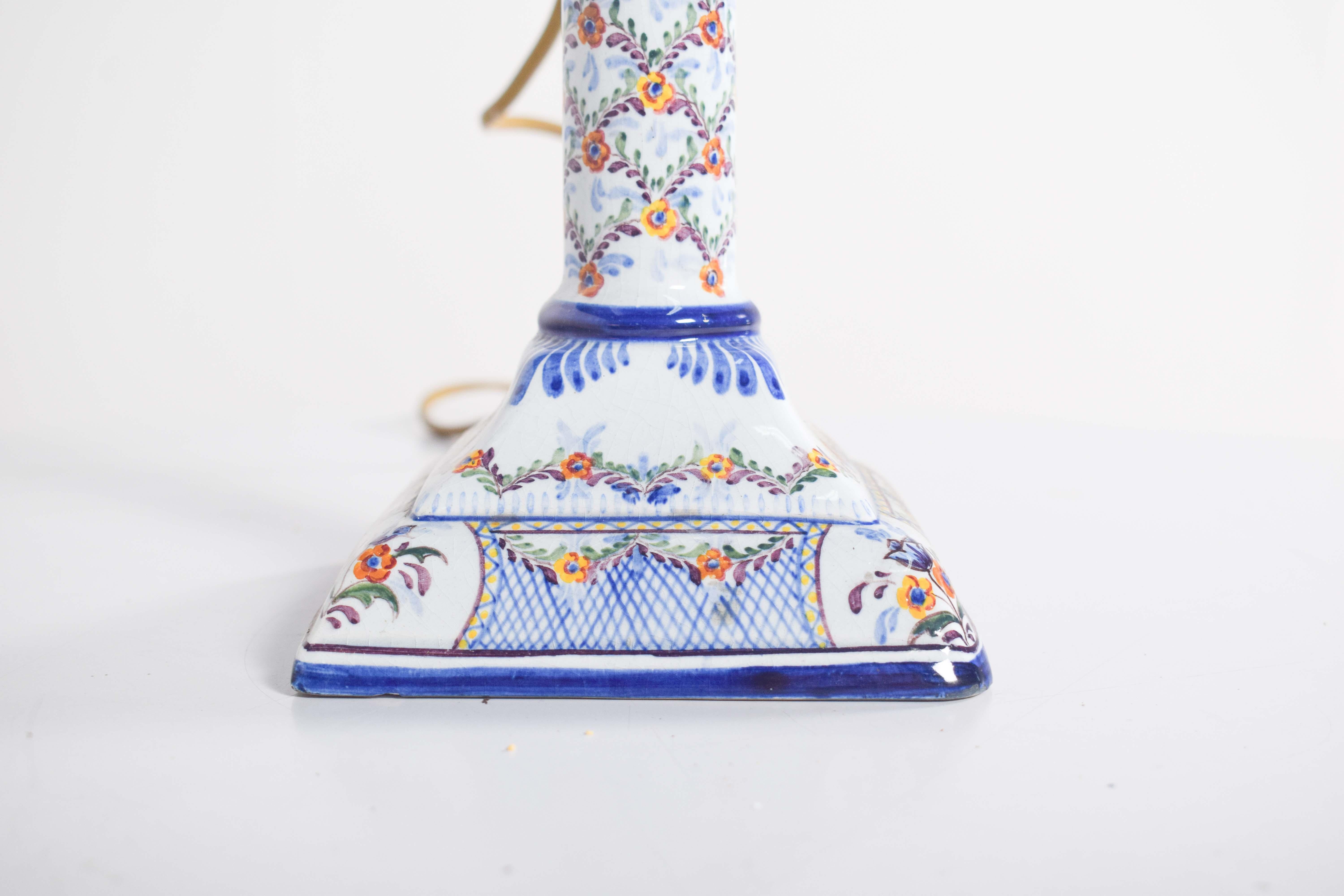 Céramique Lampe de table portugaise de Candal en vente