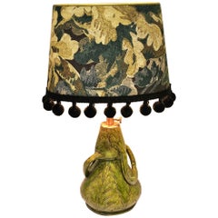 Table Lamp Pottery Art Deco Belgium