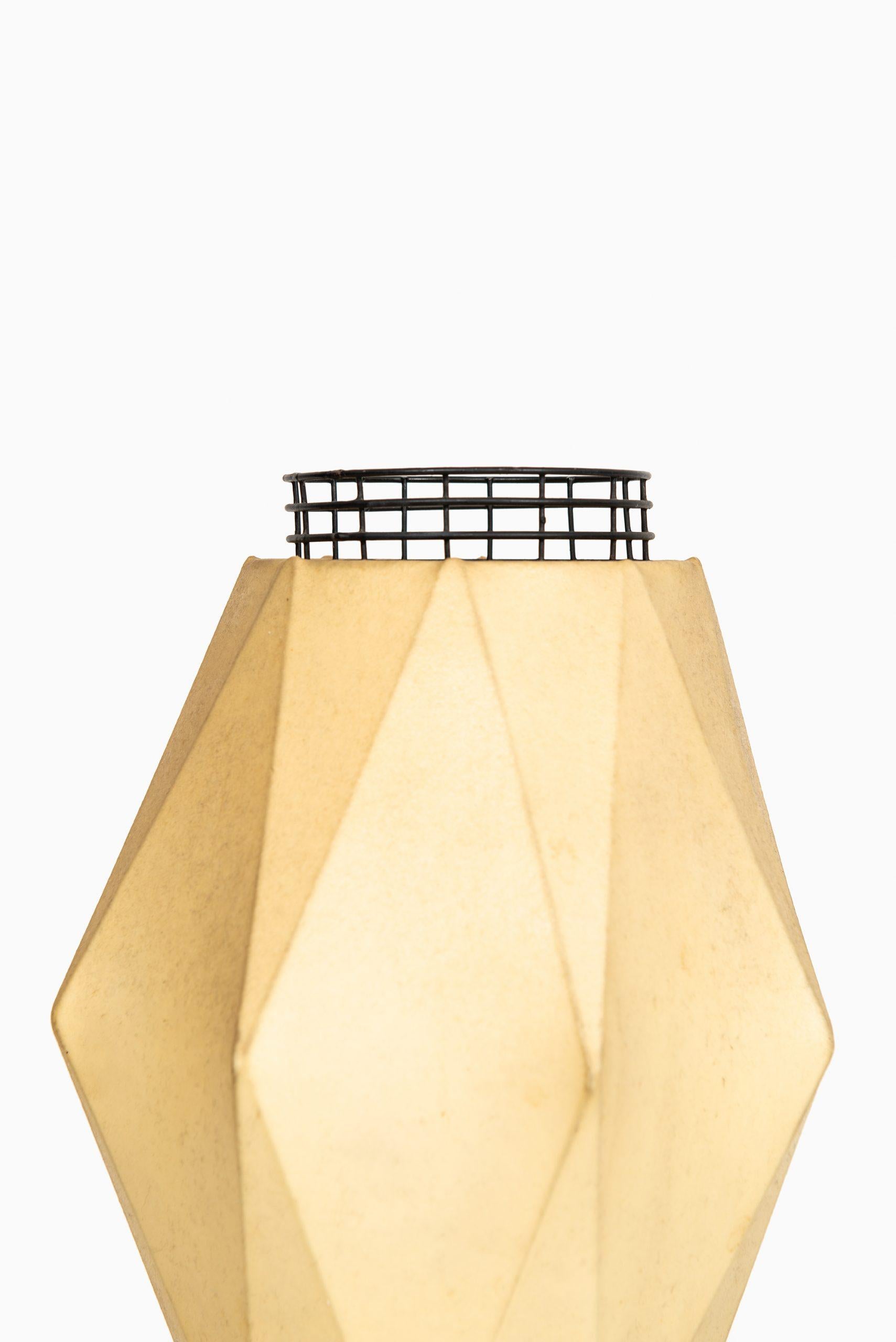Rare table lamp by unknown designer. Probably produced in Sweden.