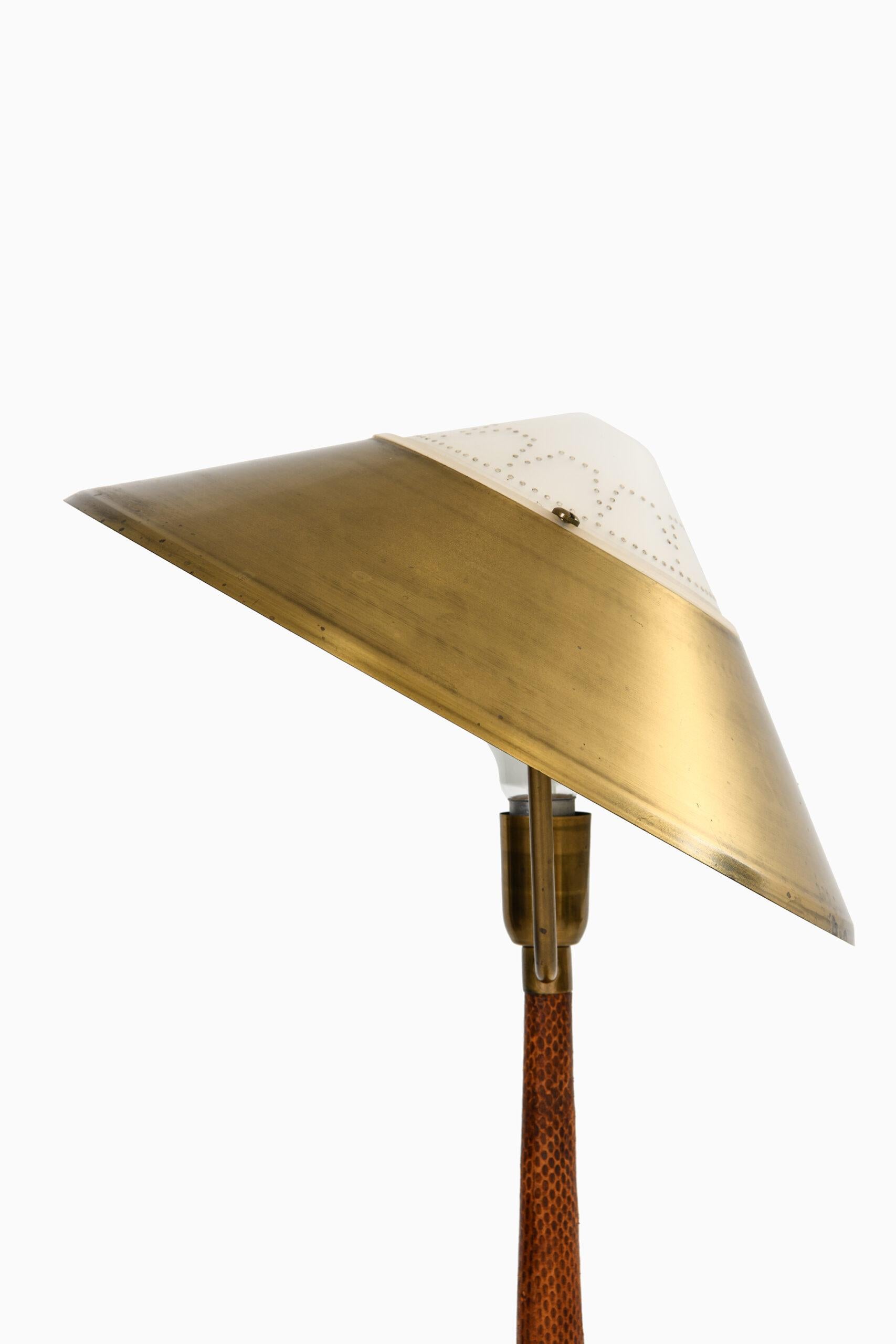 Scandinavian Modern Table Lamp Produced by AB E. Hansson & Co in Malmö, Sweden For Sale