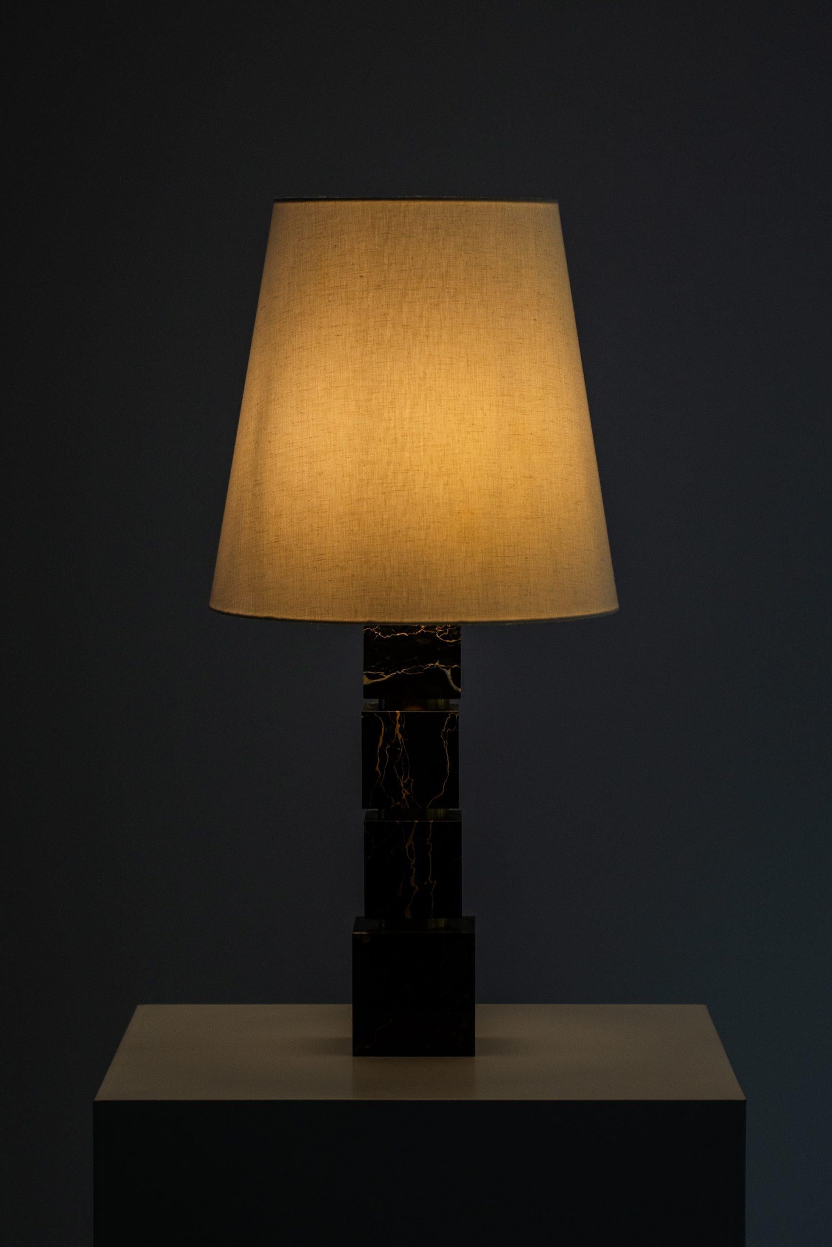 Mid-20th Century Table Lamp Produced by AB Stilarmatur in Sweden For Sale