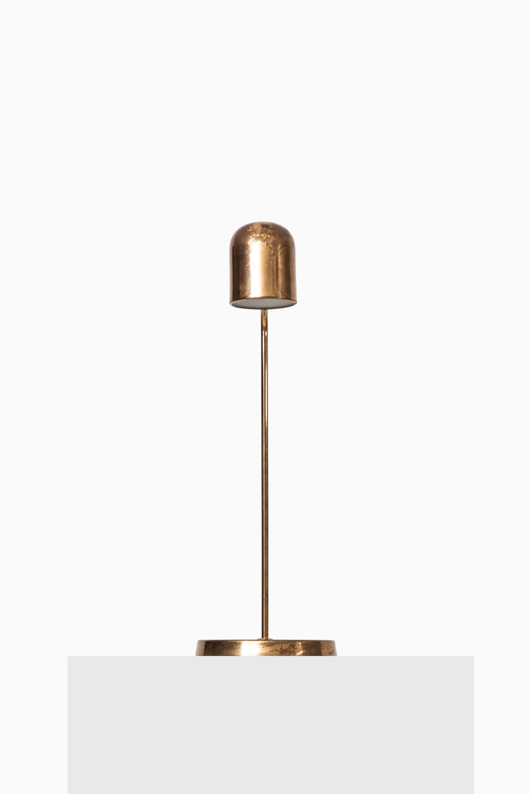 Rare table lamp by unknown designer. Produced by Bergbom in Sweden.