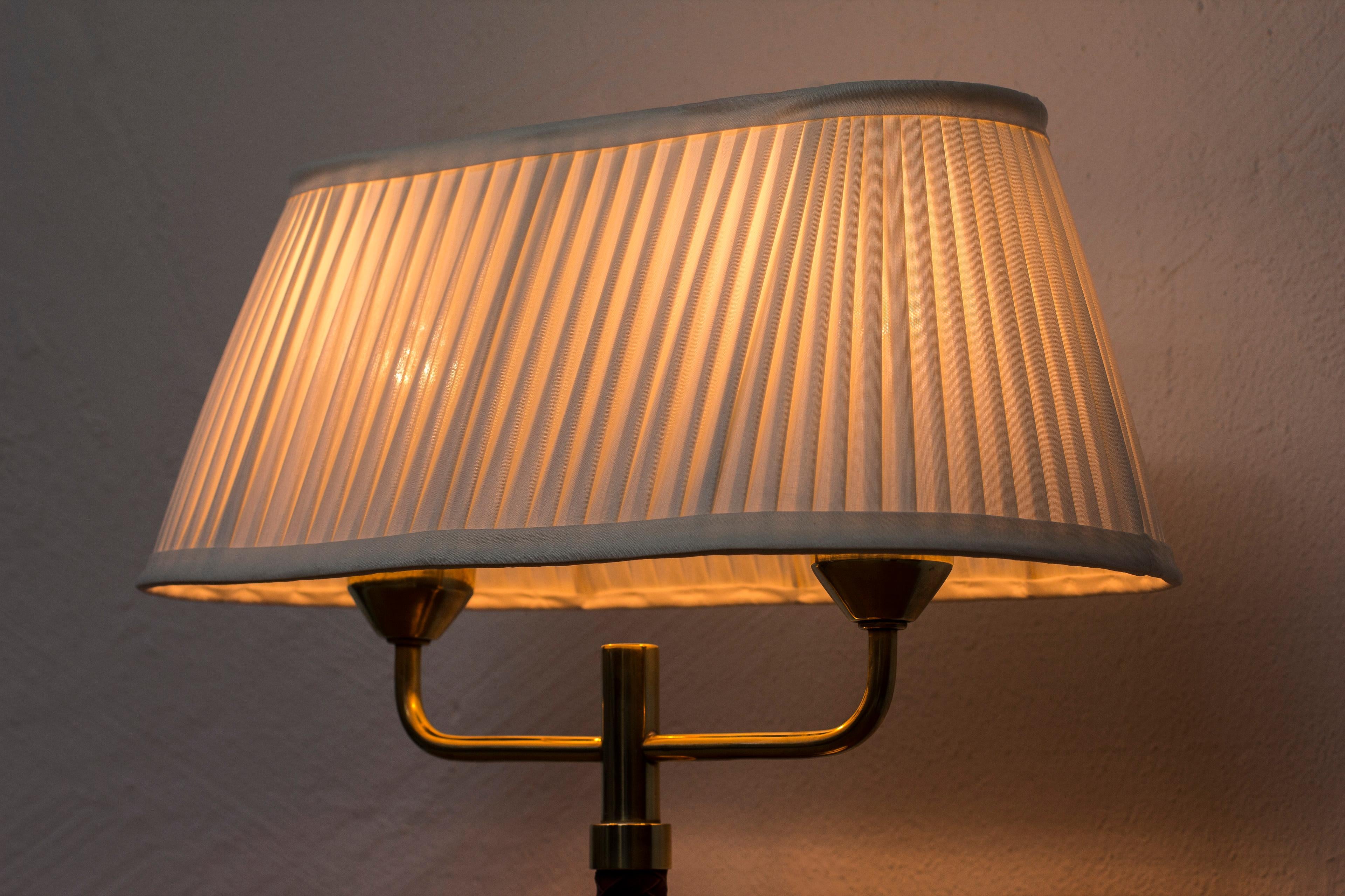 Table Lamp Produced by Karlskrona Lampfabrik in Sweden, 1940s-1950s 3