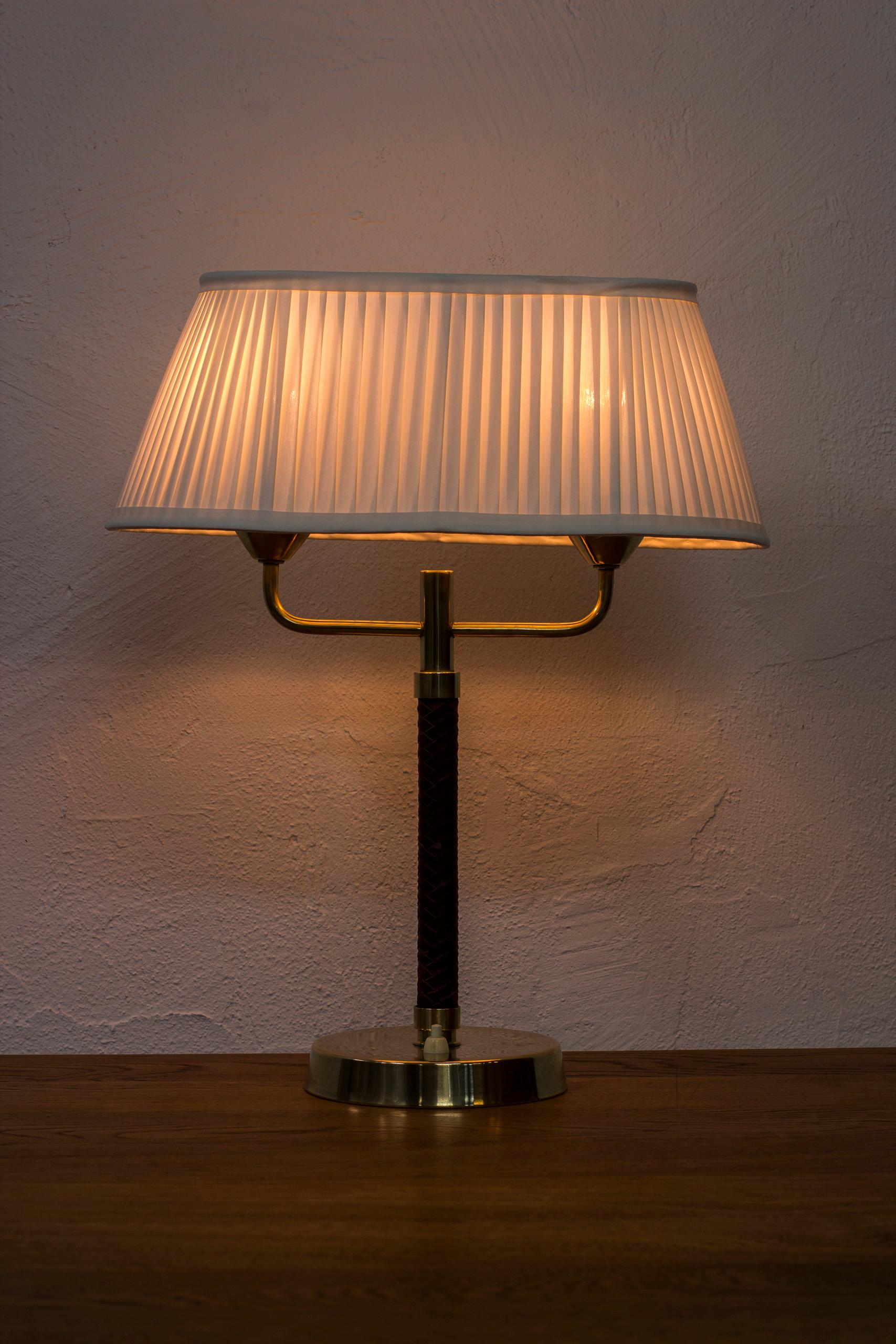 Table Lamp Produced by Karlskrona Lampfabrik in Sweden, 1940s-1950s 1