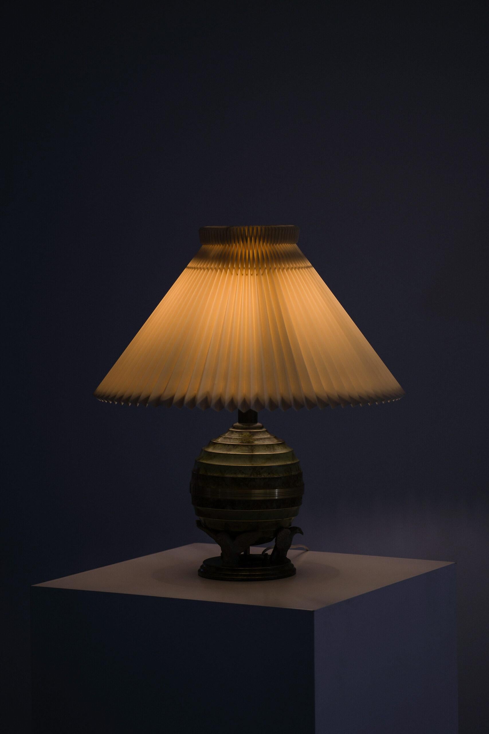 Table Lamp Produced by SVM Handarbete in Sweden For Sale 1