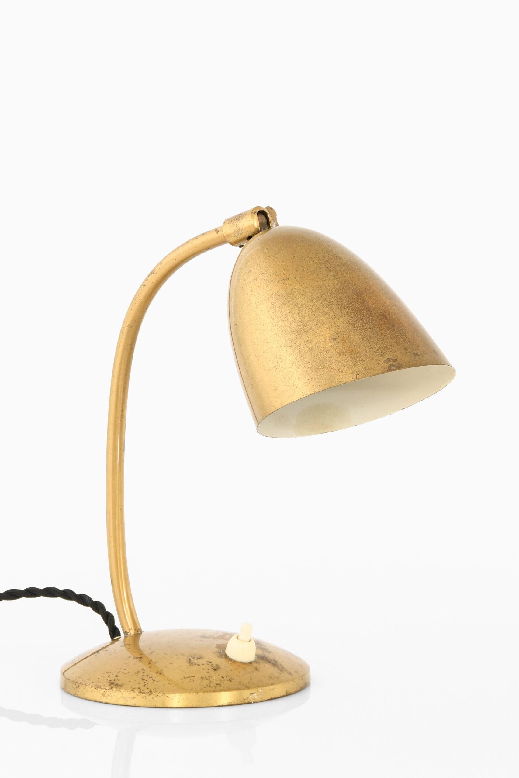 Scandinavian Modern Table Lamp Produced by YBE Konst in Sweden For Sale