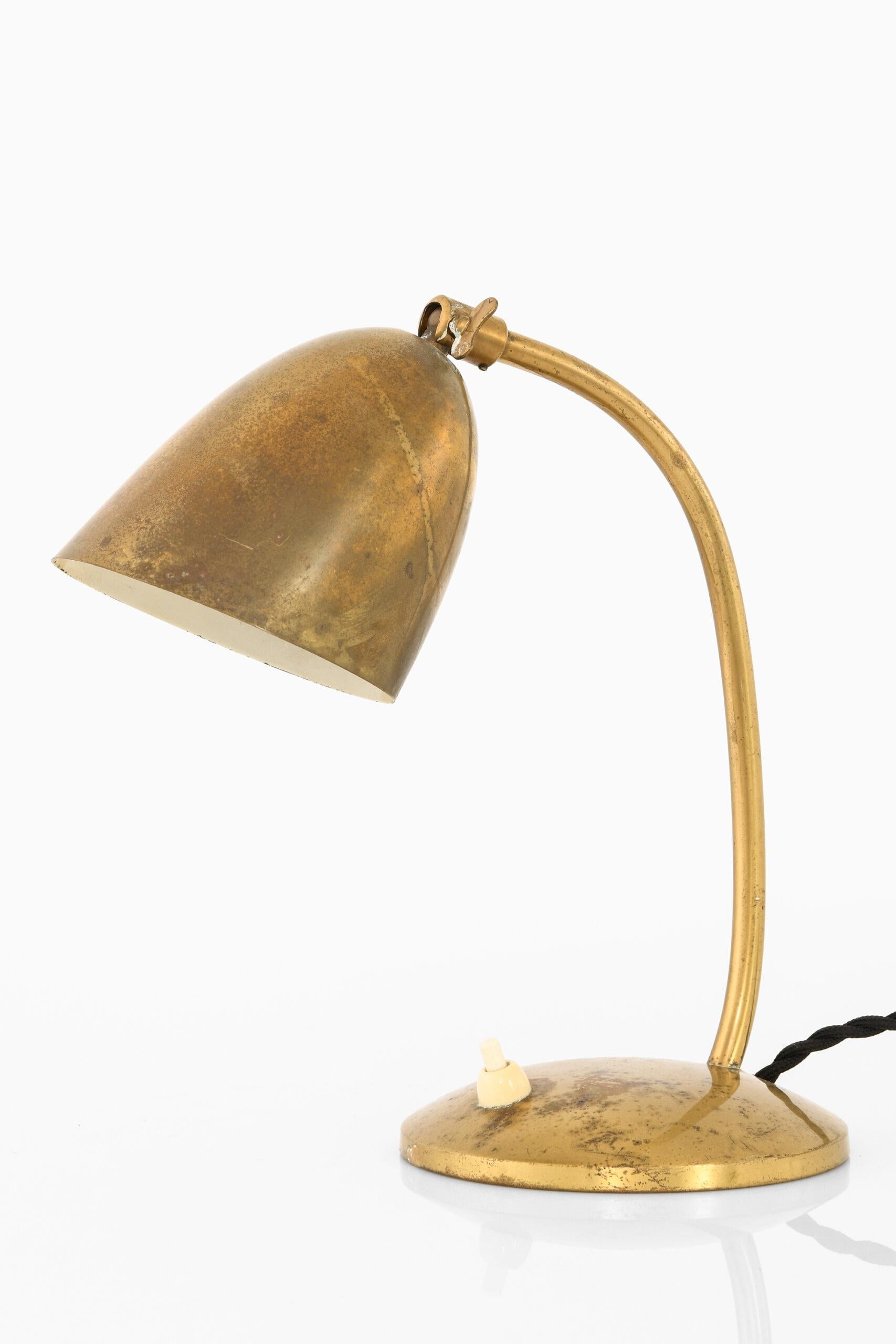 Swedish Table Lamp Produced by YBE Konst in Sweden For Sale