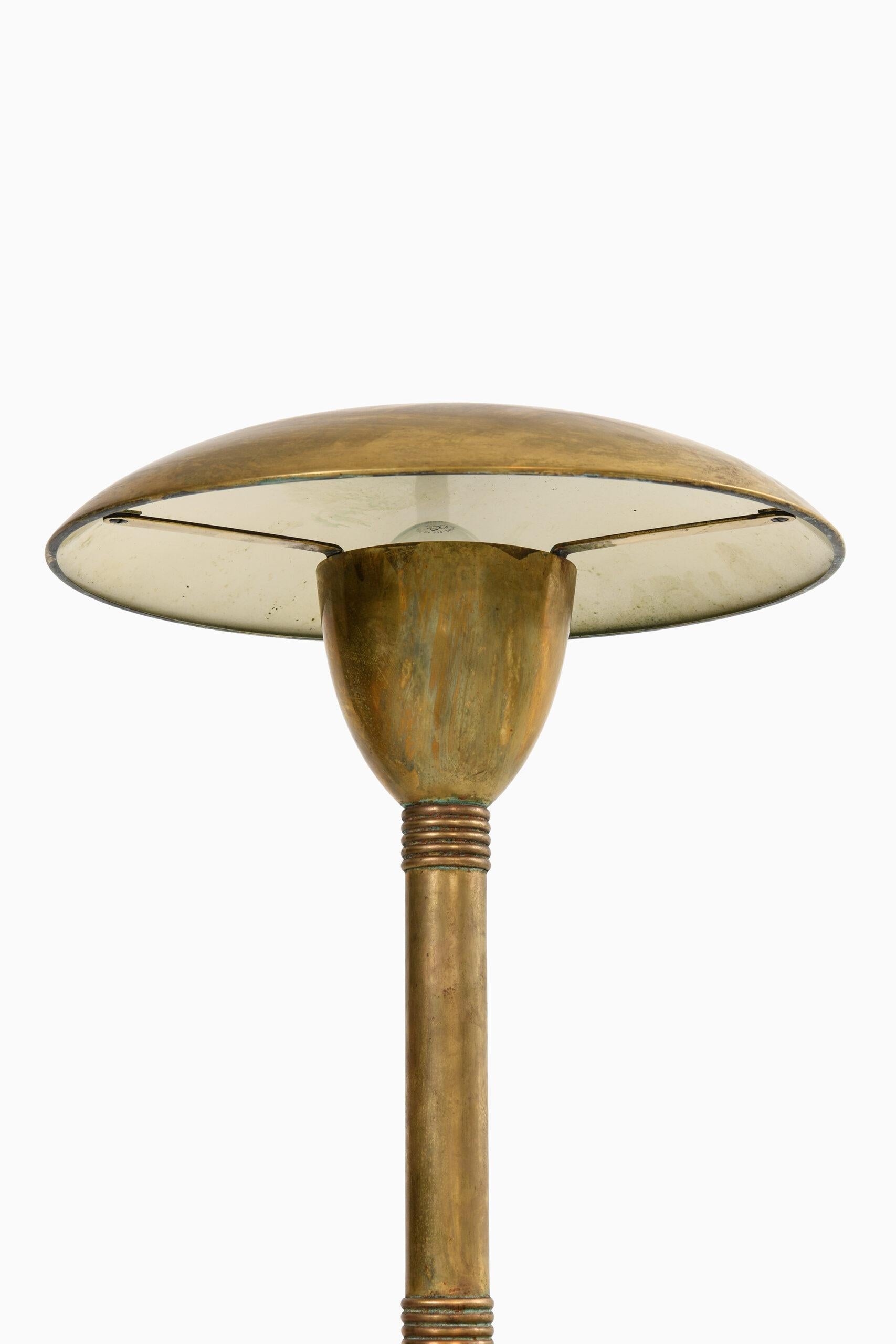 Rare table lamp by unknown designer. Produced in Italy.