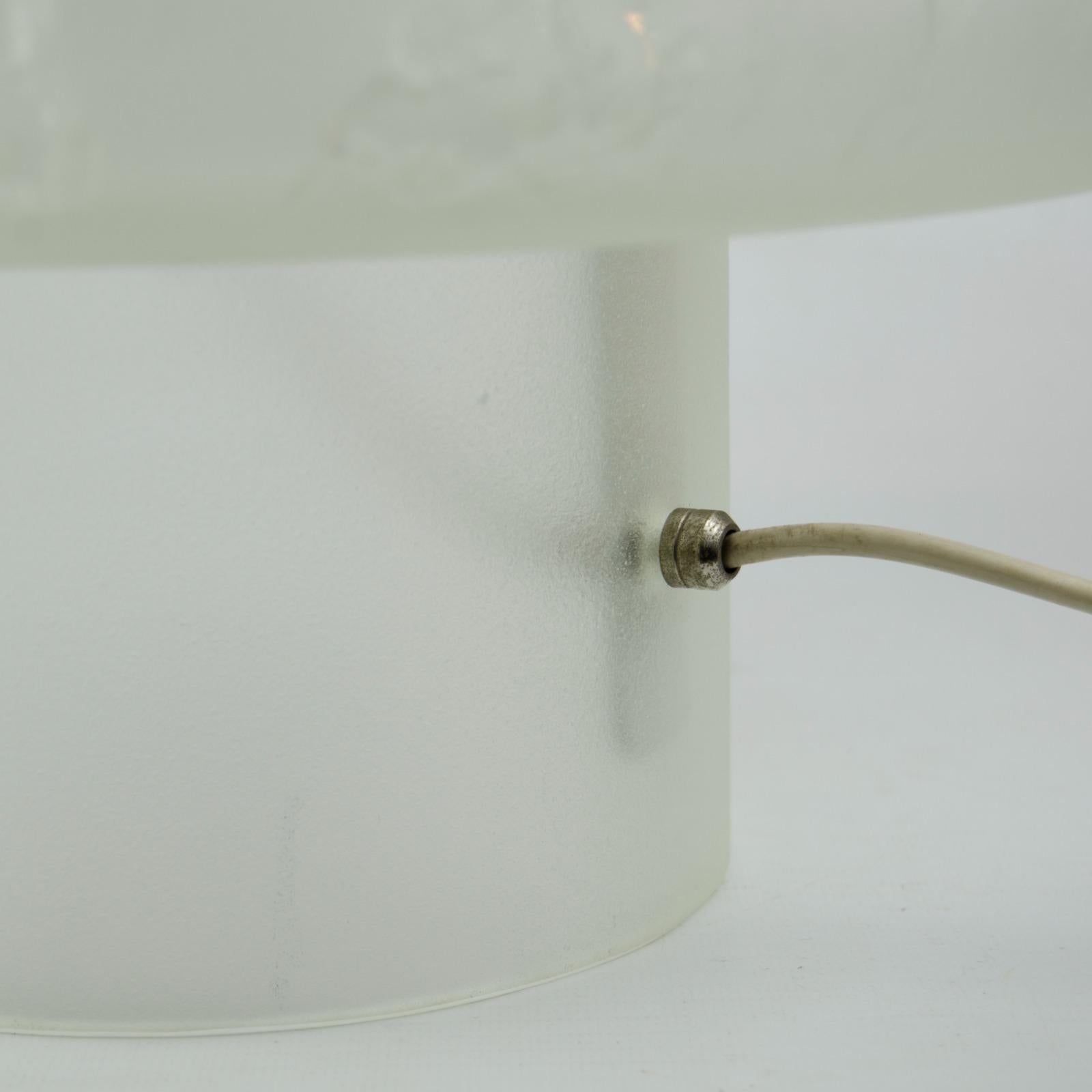 Lámpara de mesa, Querandi Artistic Glass, de los años 50 en Bueno Estado en Autonomous City Buenos Aires, CABA