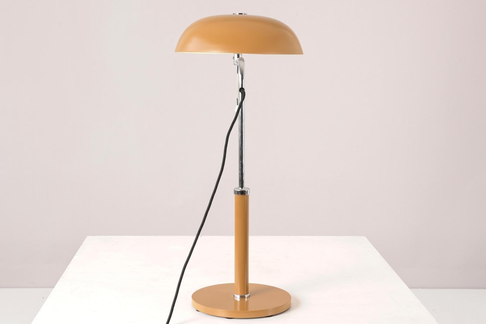 Table Lamp Quick 1500 by Alfred Müller for Amba, Switzerland - 1959 In Good Condition For Sale In Berlin, DE