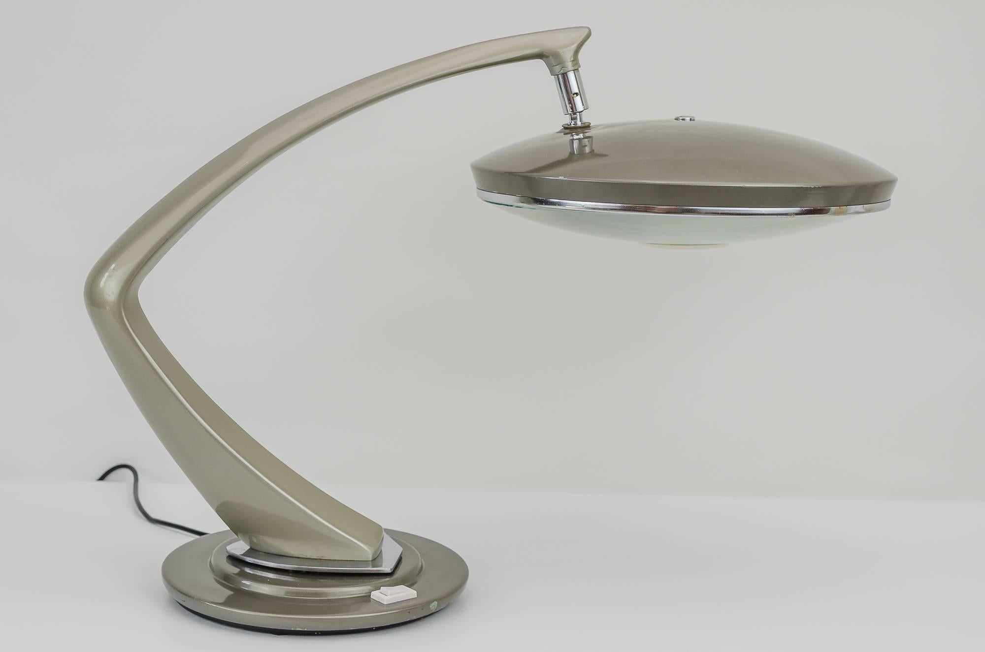 Mid-Century Modern Lampe de bureau Raptek Milano, années 1950 en vente