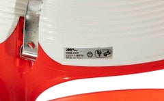 Table Lamp "Red Cobra" by Elio Martinelli, Italy, circa 1960