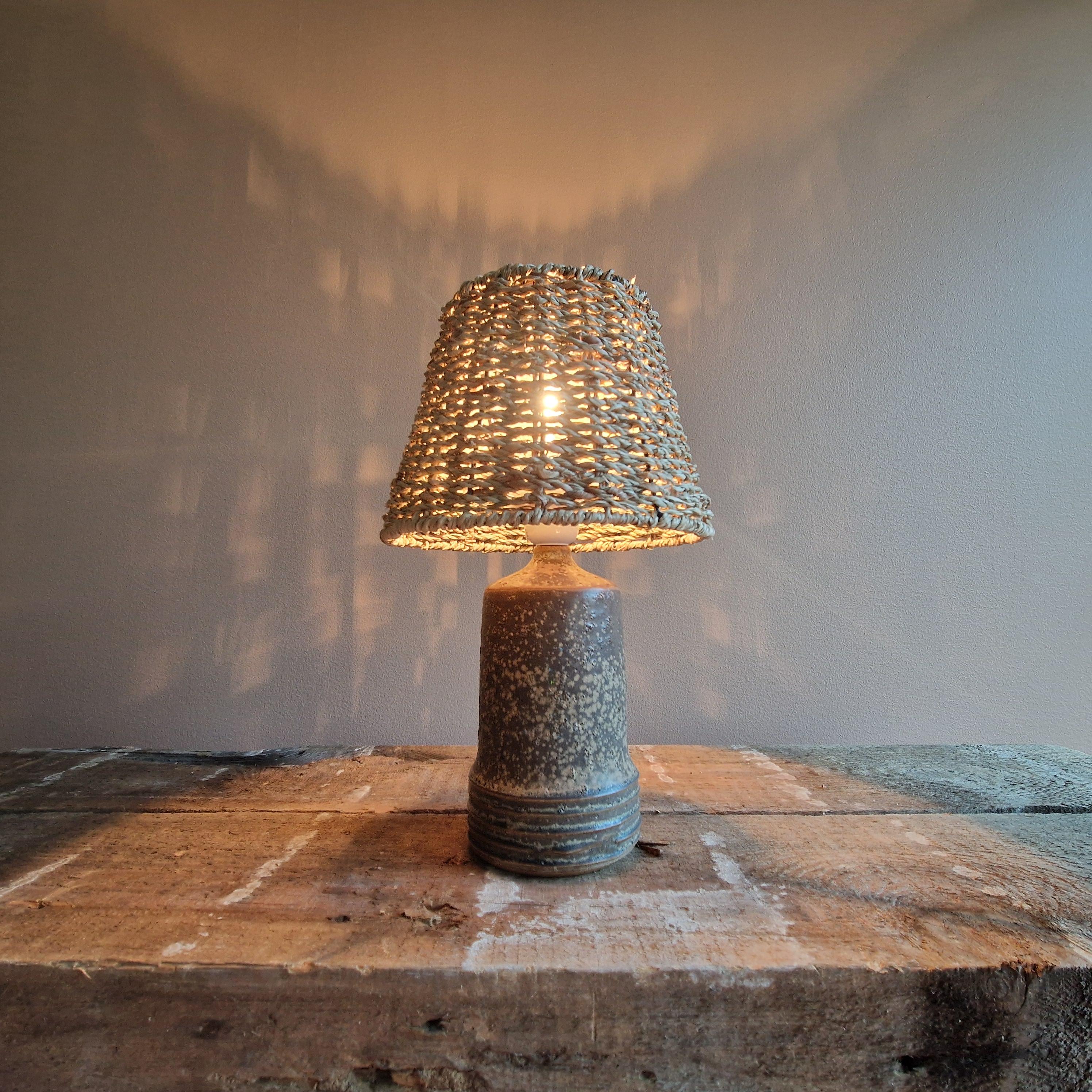Mid-Century Modern Table lamp, Rolf Palm, 1950's For Sale