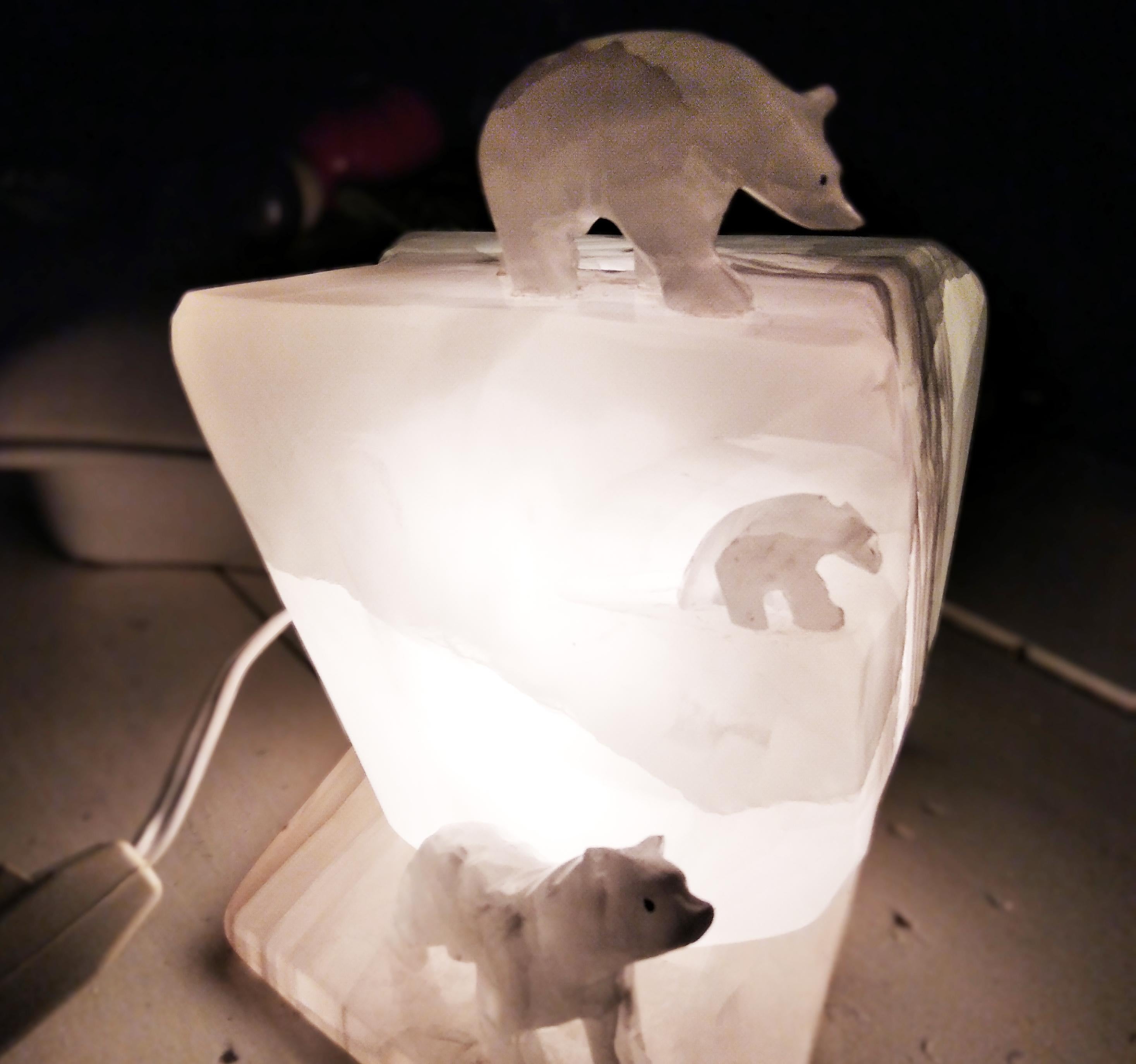 ice bear lamp