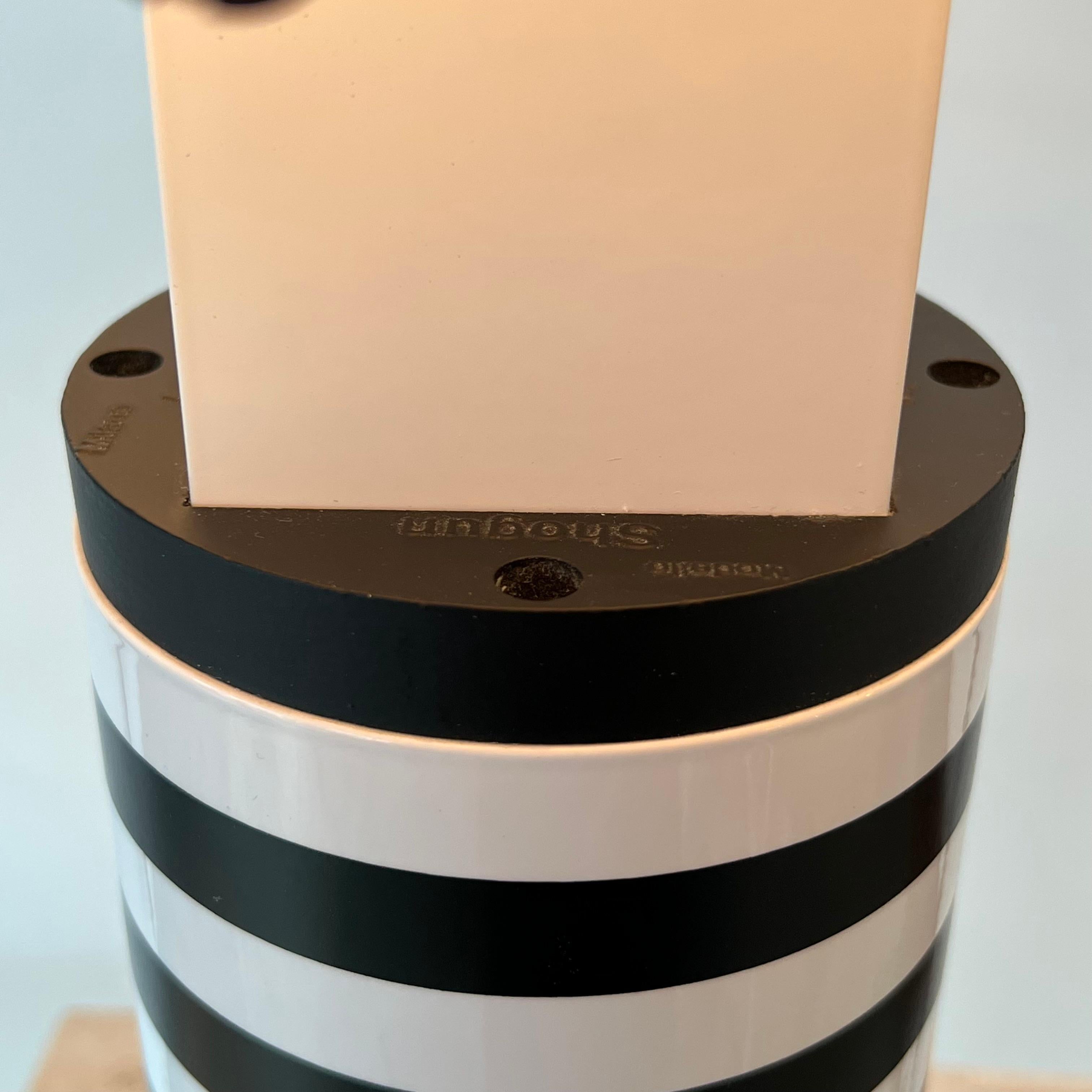 Table Lamp Shogun by Mario Botta for Artemide 80s 5
