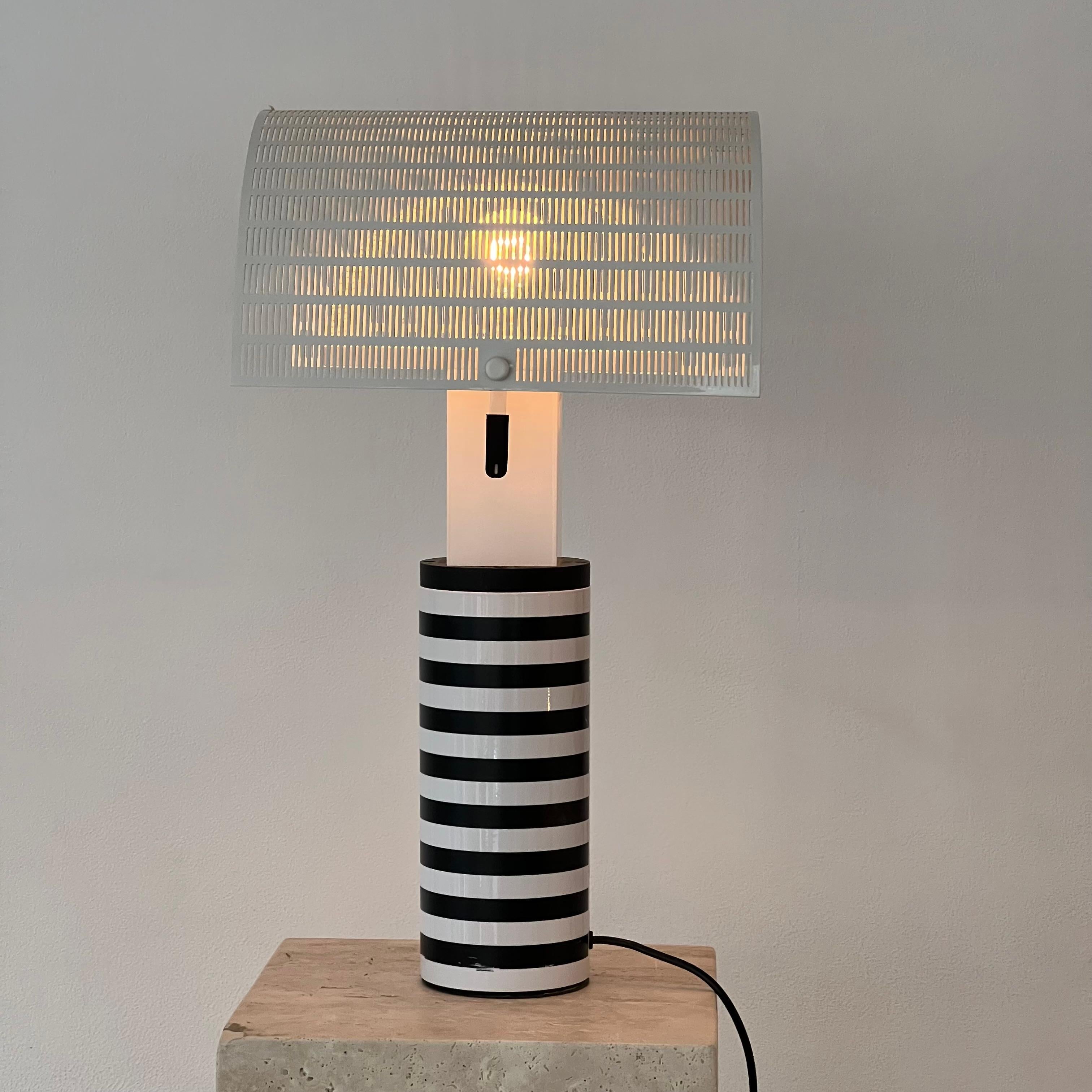 Italian Table Lamp Shogun by Mario Botta for Artemide 80s