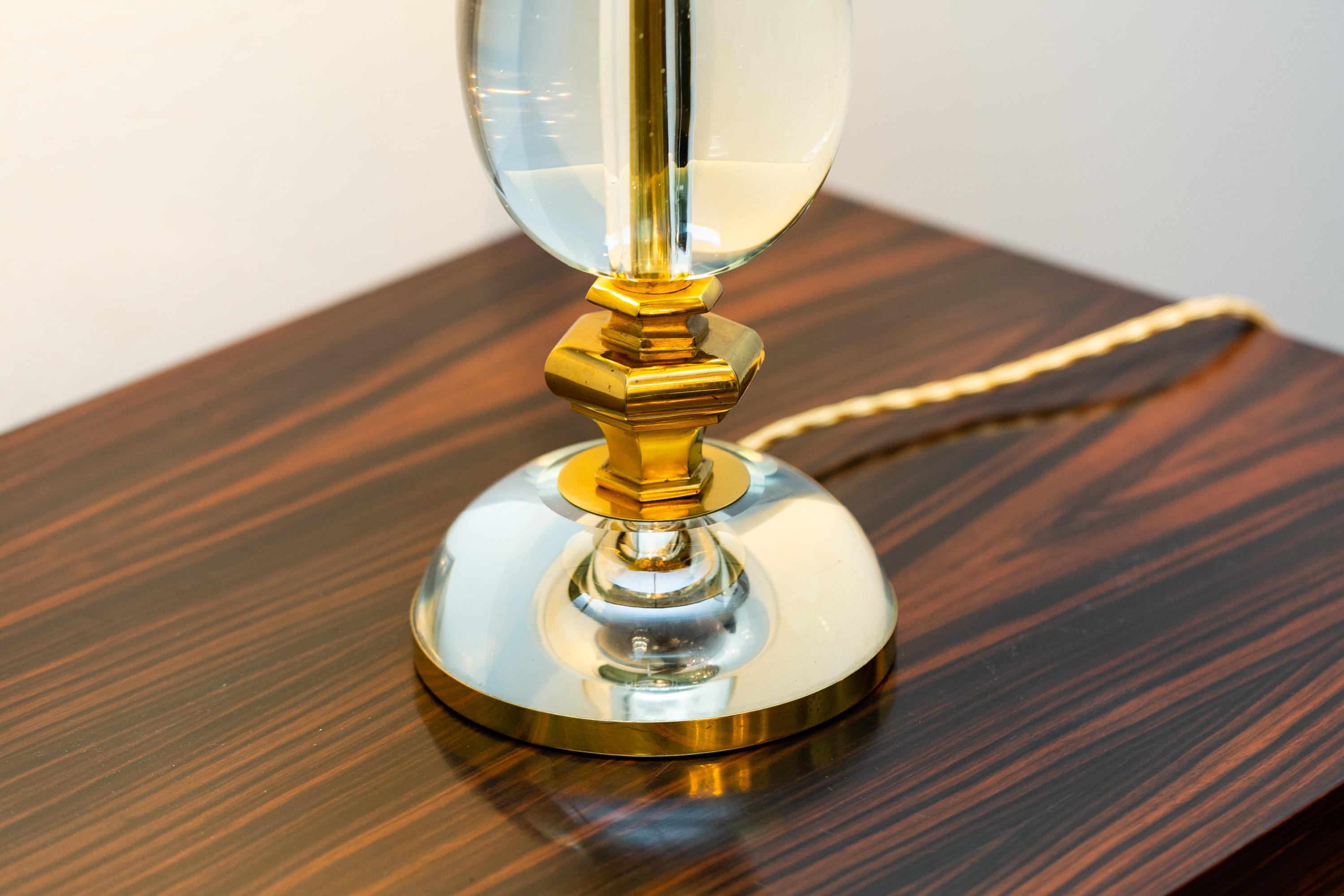 Table Lamp Signed by Gabriella Crespi, Italy, circa 1970 For Sale 1