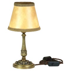 Antique Table Lamp, Solid Brass