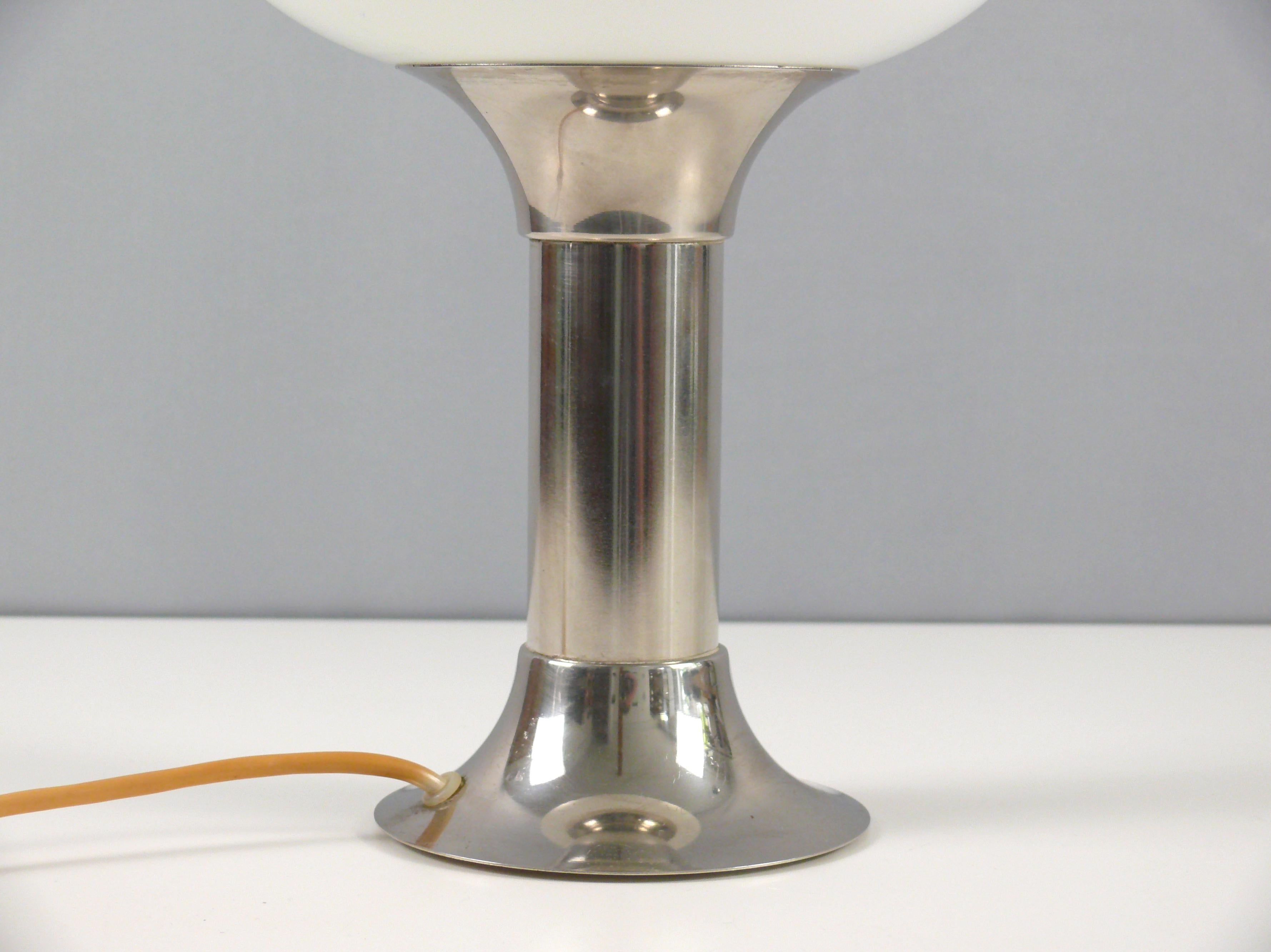 Mid-Century Modern Table Lamp, Space Age, VEB Lengenfeld Germany, 1970s