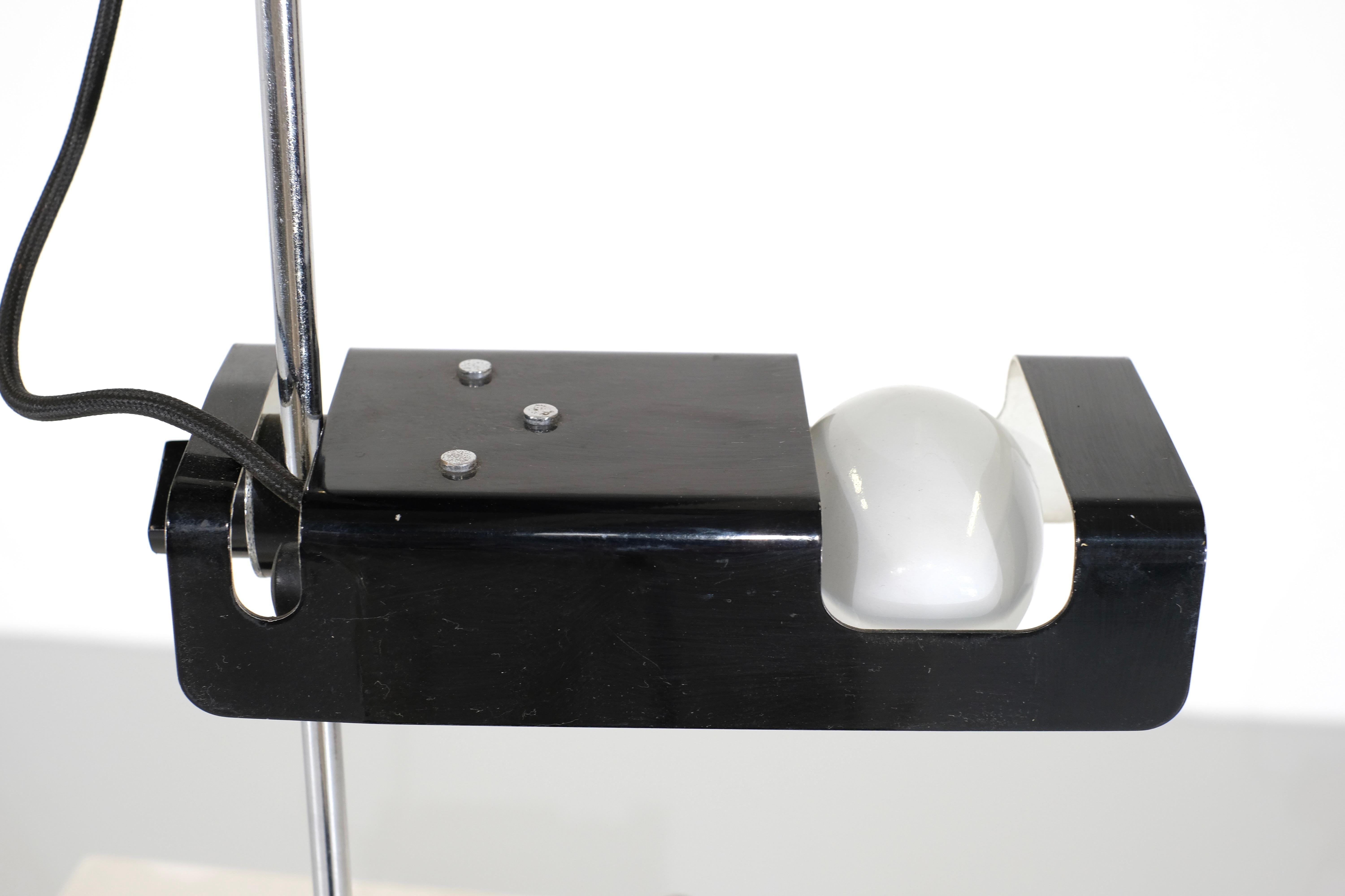 Metal Table Lamp Spider 291 by Joe Colombo for Oluce - 1960s For Sale