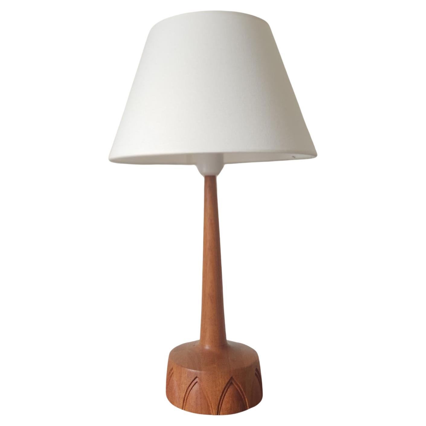 Table lamp, teak, AB Stilarmatur Tranås - Sweden 1960s