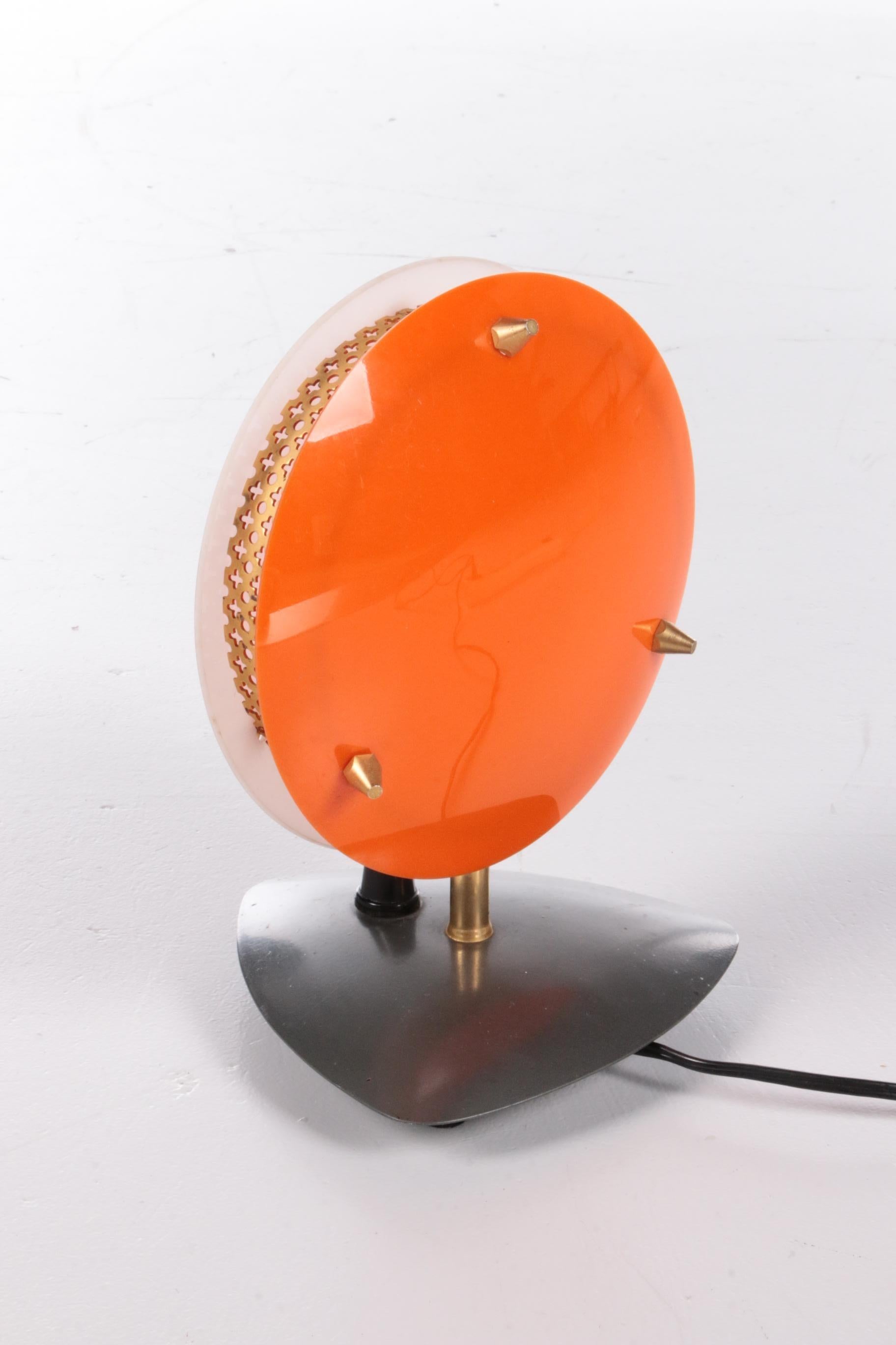 Mid-Century Modern Table Lamp Tele-Ambiance Made by Sonnenkind 1950-60 France For Sale