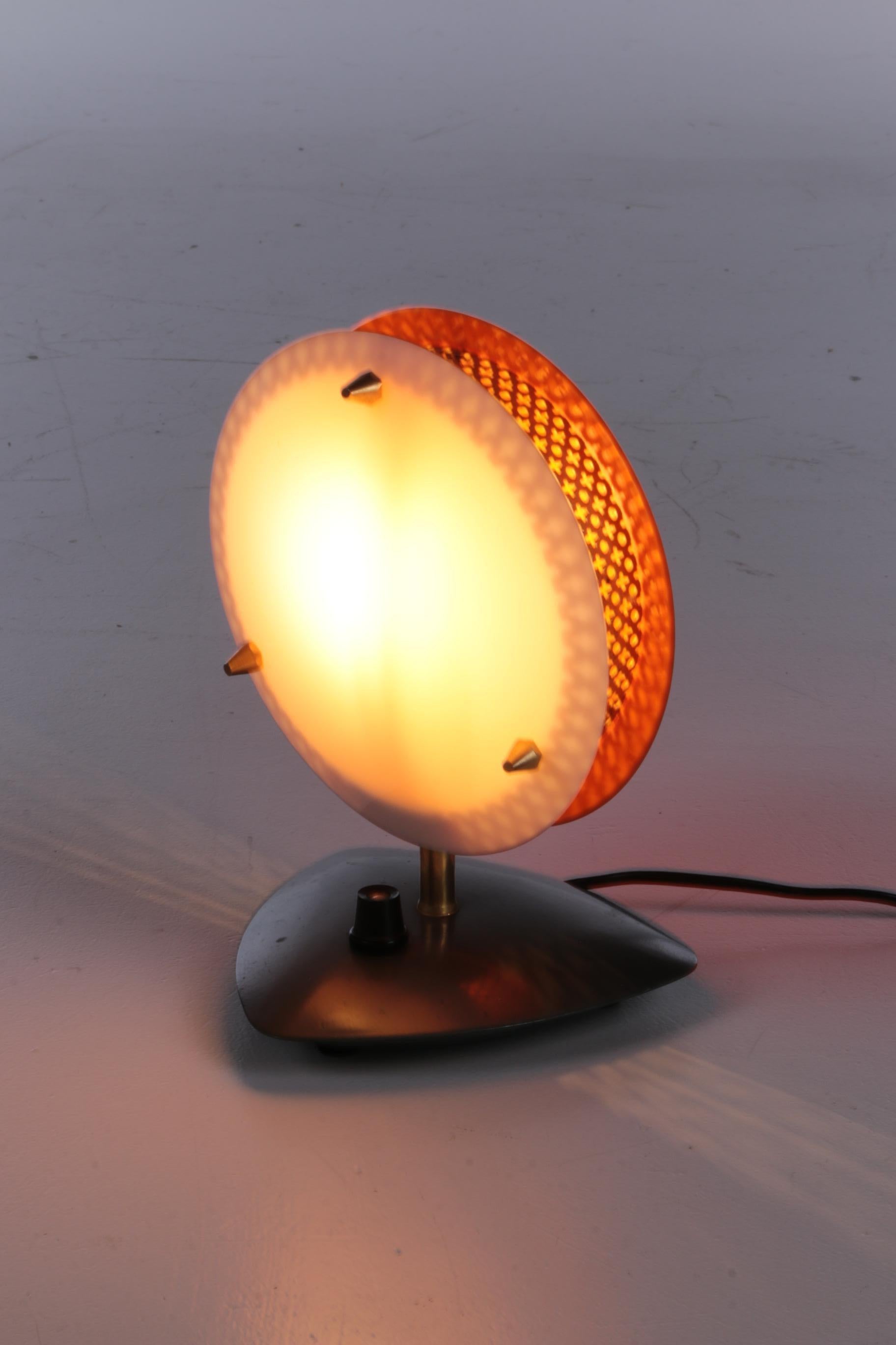 French Table Lamp Tele-Ambiance Made by Sonnenkind 1950-60 France For Sale