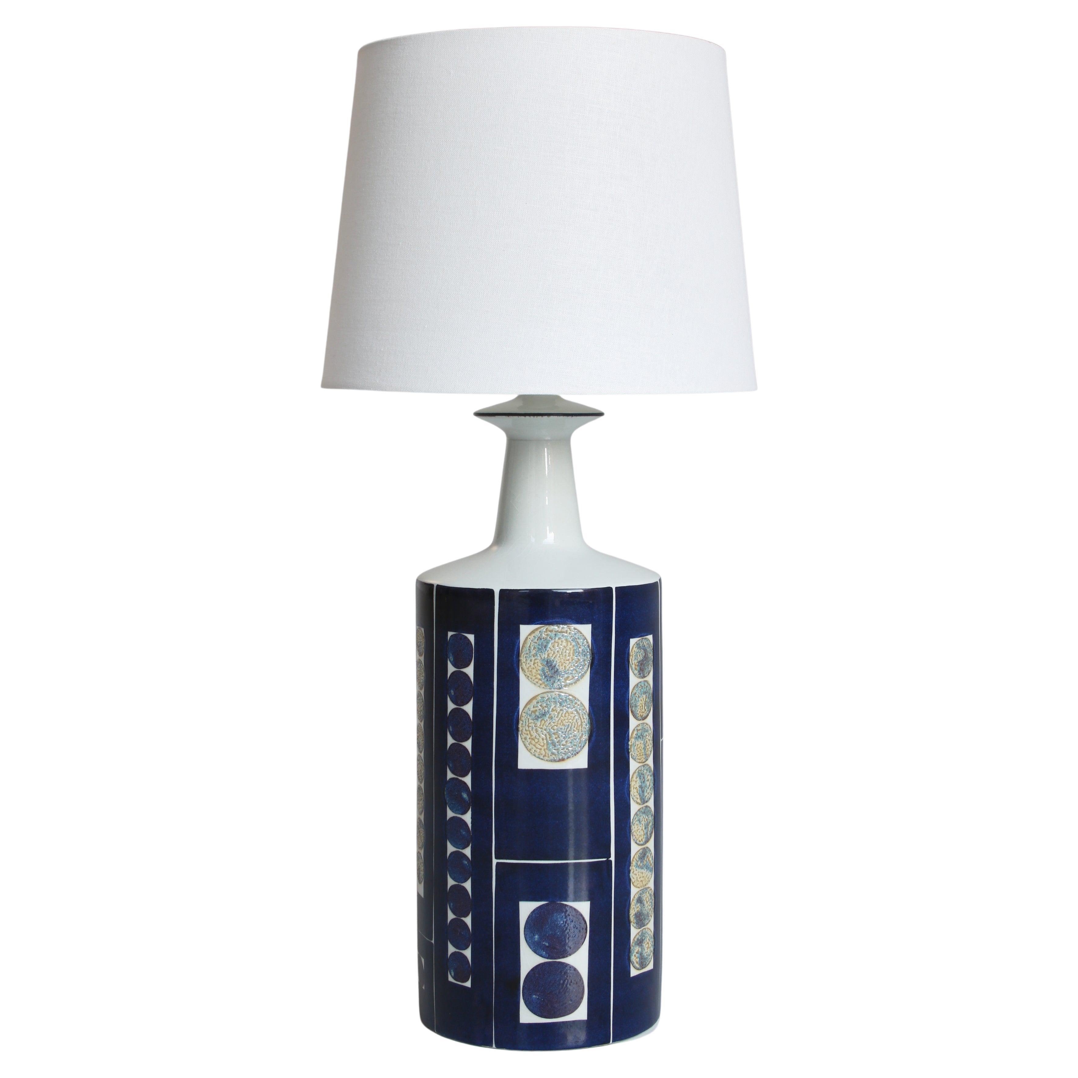 Tischleuchte „Tenera“ von Ingelise Kofoed für Aluminia, Royal Copenhagen, 1967 im Angebot