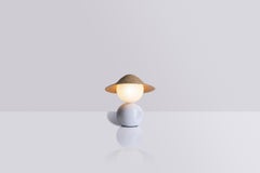 Table lamp Théros 0.2 by Aristotelis Barakos, made out of white marble