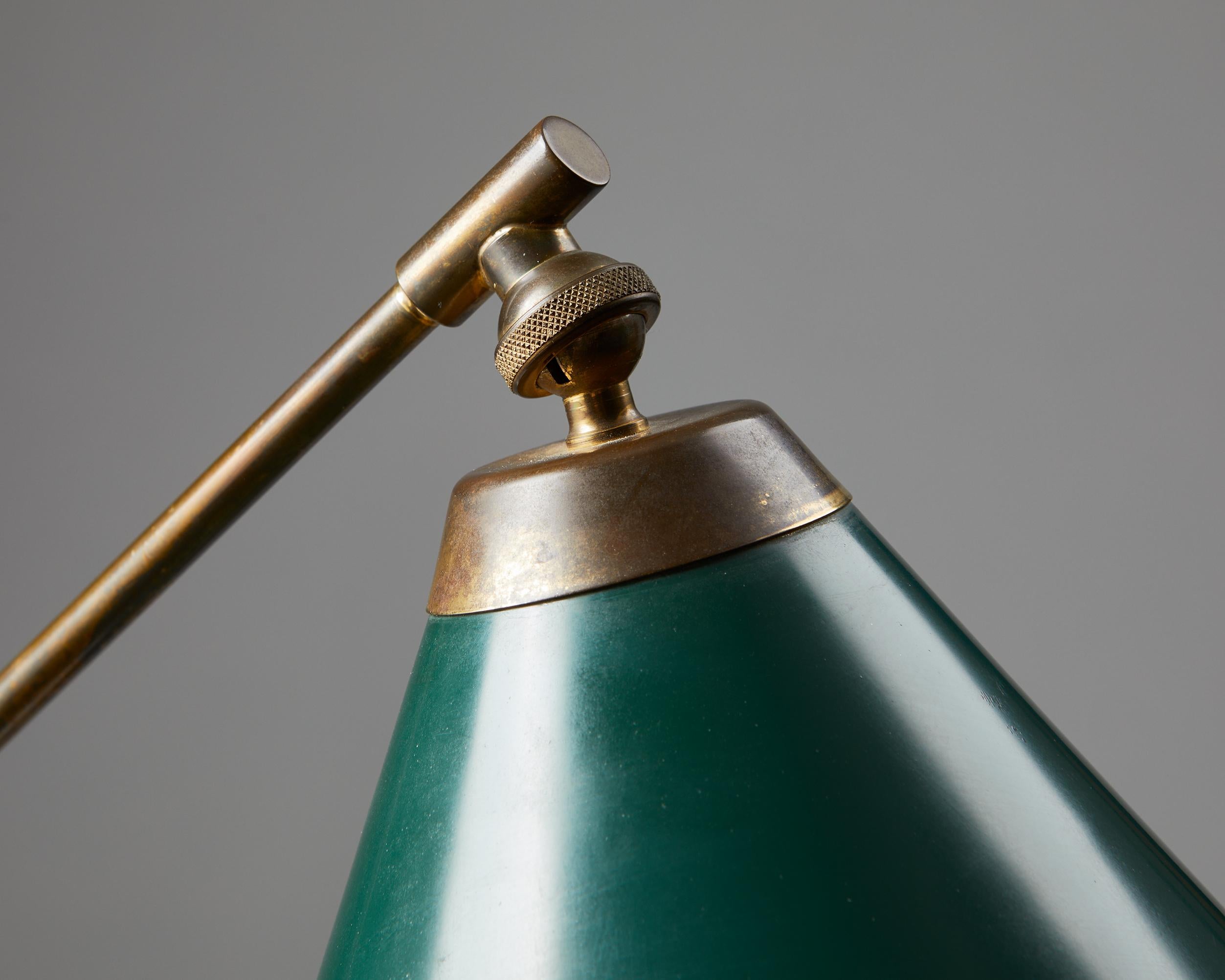20th Century Table Lamp ’Valentiner’ Designed by Poul Dinesen, Denmark, 1960s