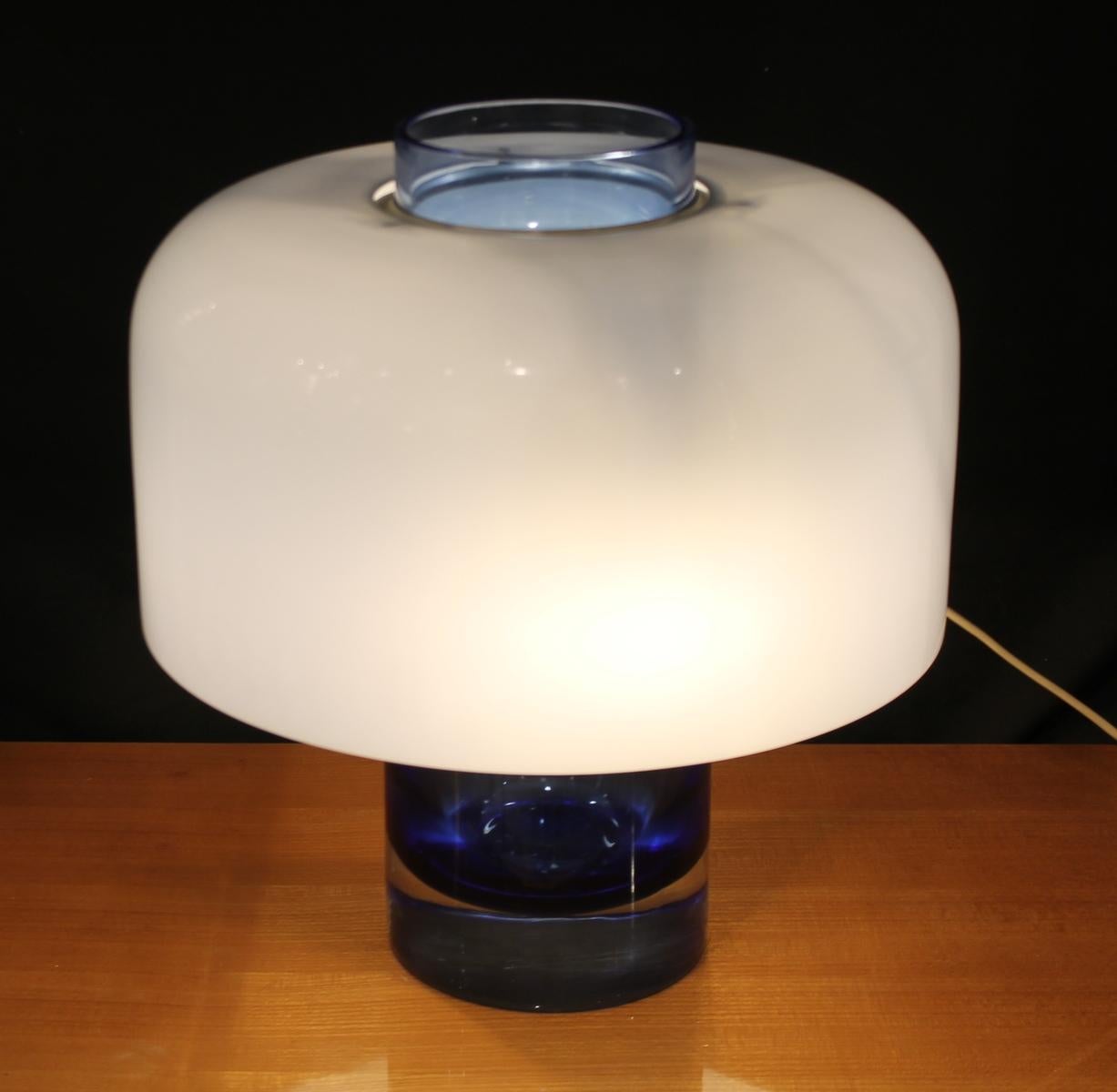 Table lamp / vase model LT 226 by Carlo Nason for Mazzega.
