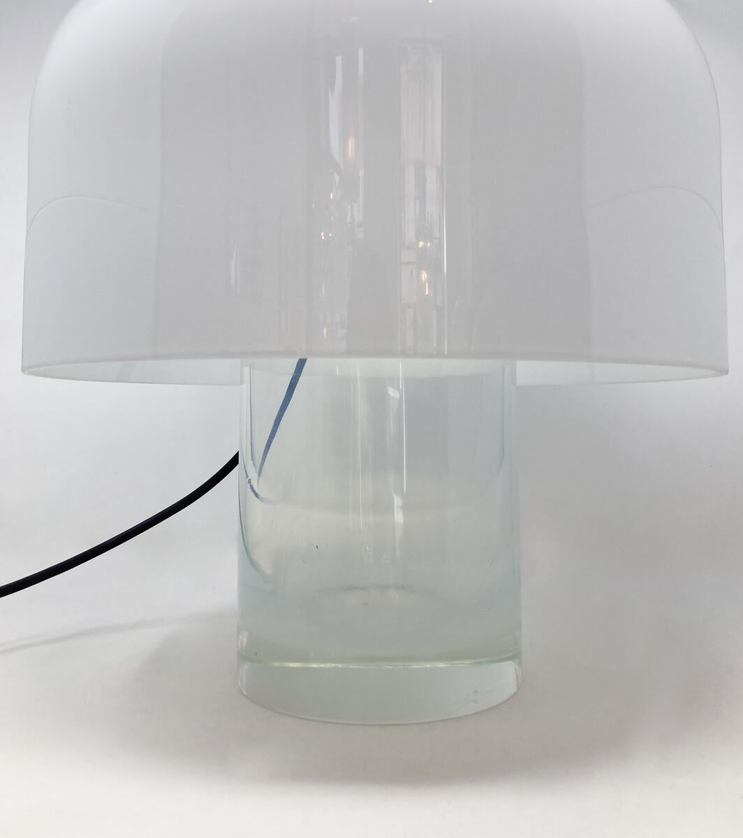 Murano Glass Table Lamp / vase model LT 226 By Carlo Nason For Mazzega