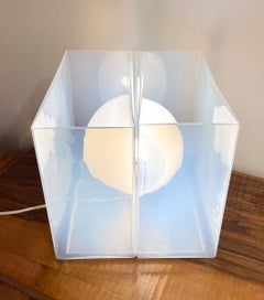 Lampada da tavolo/vaso modello 'LT323' di Carlo Nason per Mazzega, Italia, anni '60