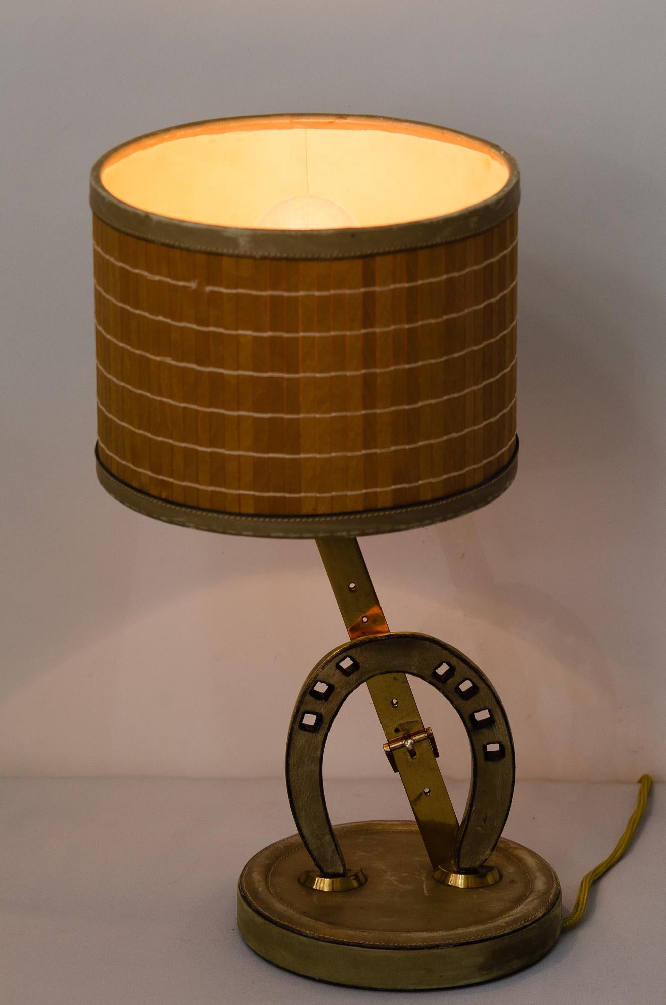 Tischlampe Wien, ca. 1960er Jahre (Messing) im Angebot