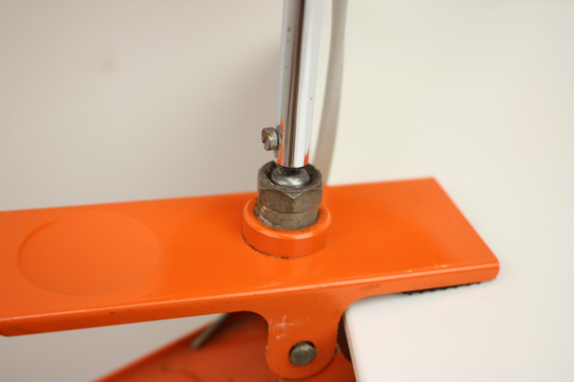 Table Lamp with a Clip Designed by Hurka for Napako, 1960's, Czechoslovakia For Sale 3