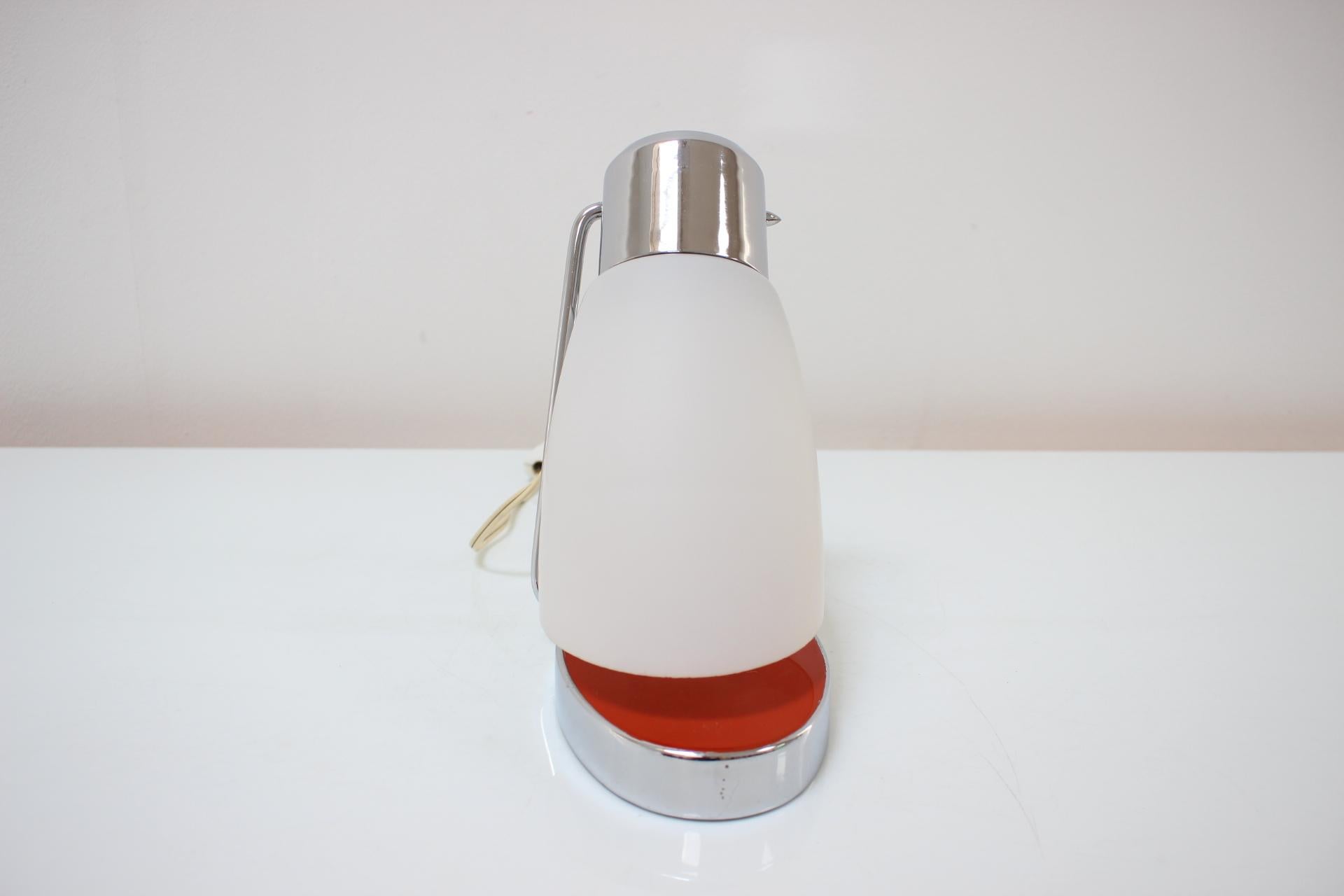 Mid-Century Modern Table Lamp with Adjustable Shade by Drupol, 1950s For Sale