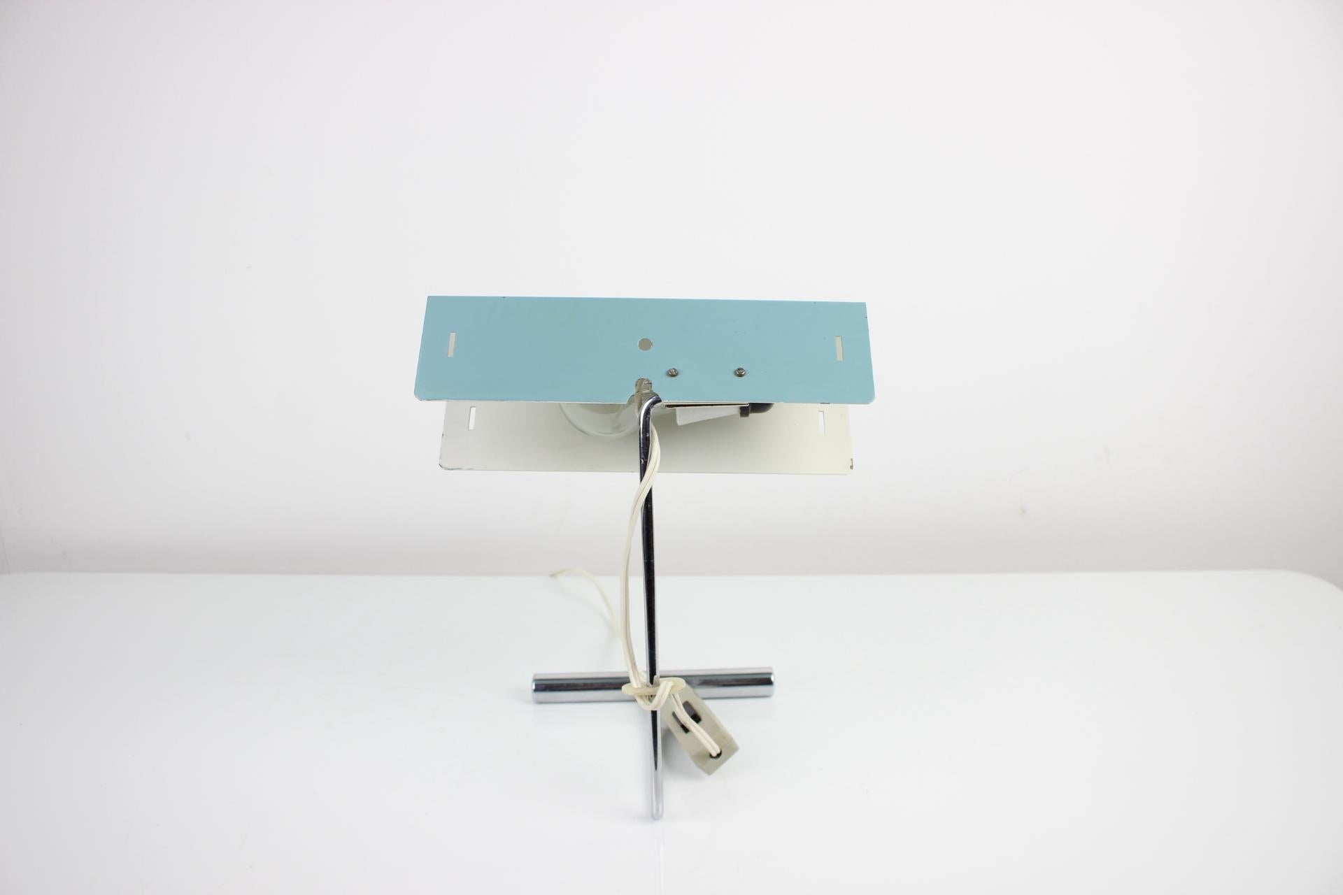 Table Lamp with Adjustable Shade by Drupol, 1960s In Good Condition For Sale In Praha, CZ