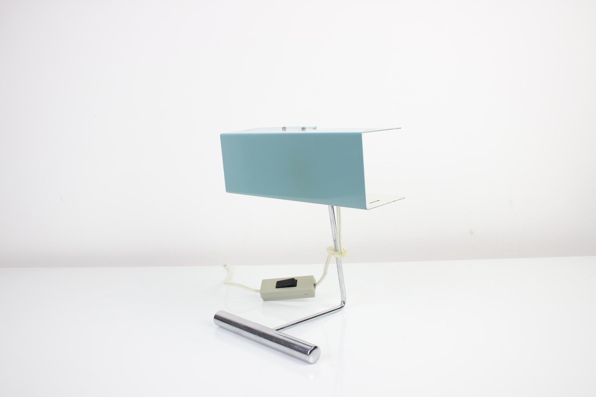 Mid-20th Century Table Lamp with Adjustable Shade by Drupol, 1960s For Sale