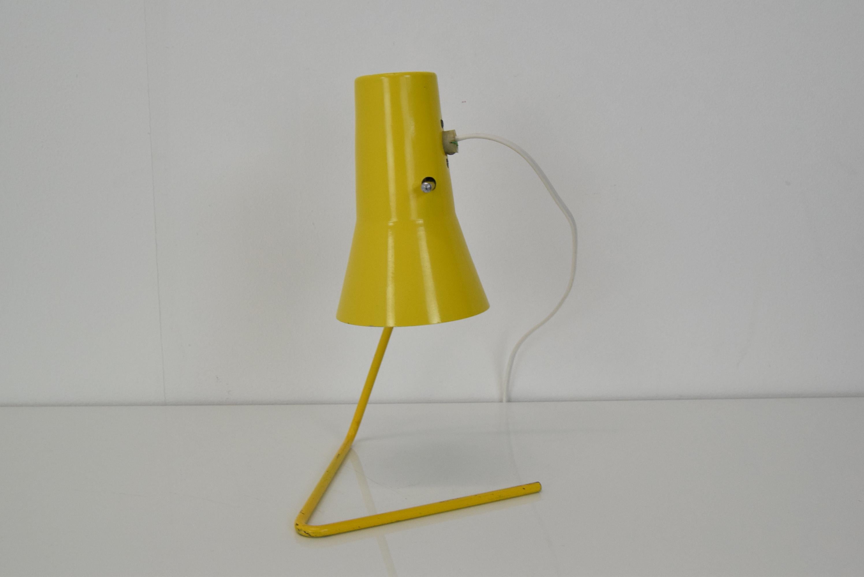 Table Lamp with Adjustable Shade by Josef Hurka for Drupol, 1960's 7