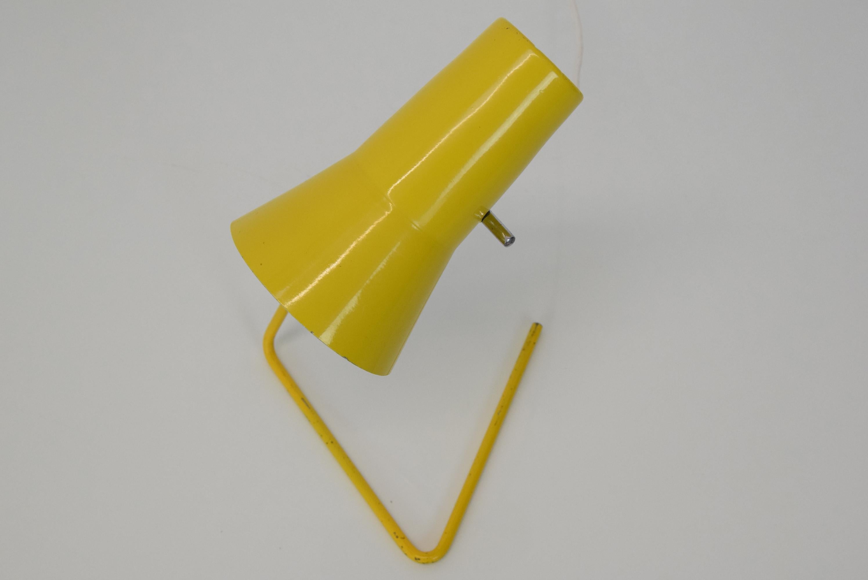 Table Lamp with Adjustable Shade by Josef Hurka for Drupol, 1960's 9