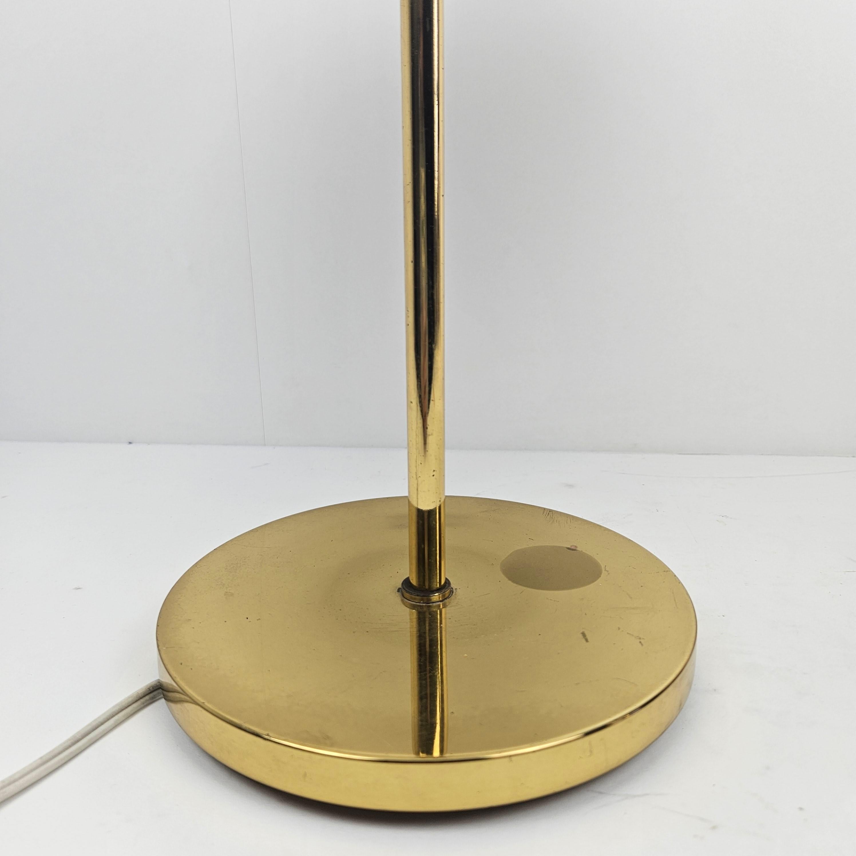 Table Lamp with Brass and Murano Glass, Italy 1970's For Sale 11
