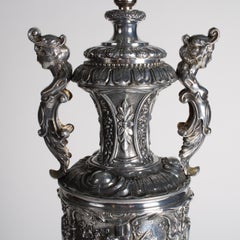 Lampe de table avec motifs classiques