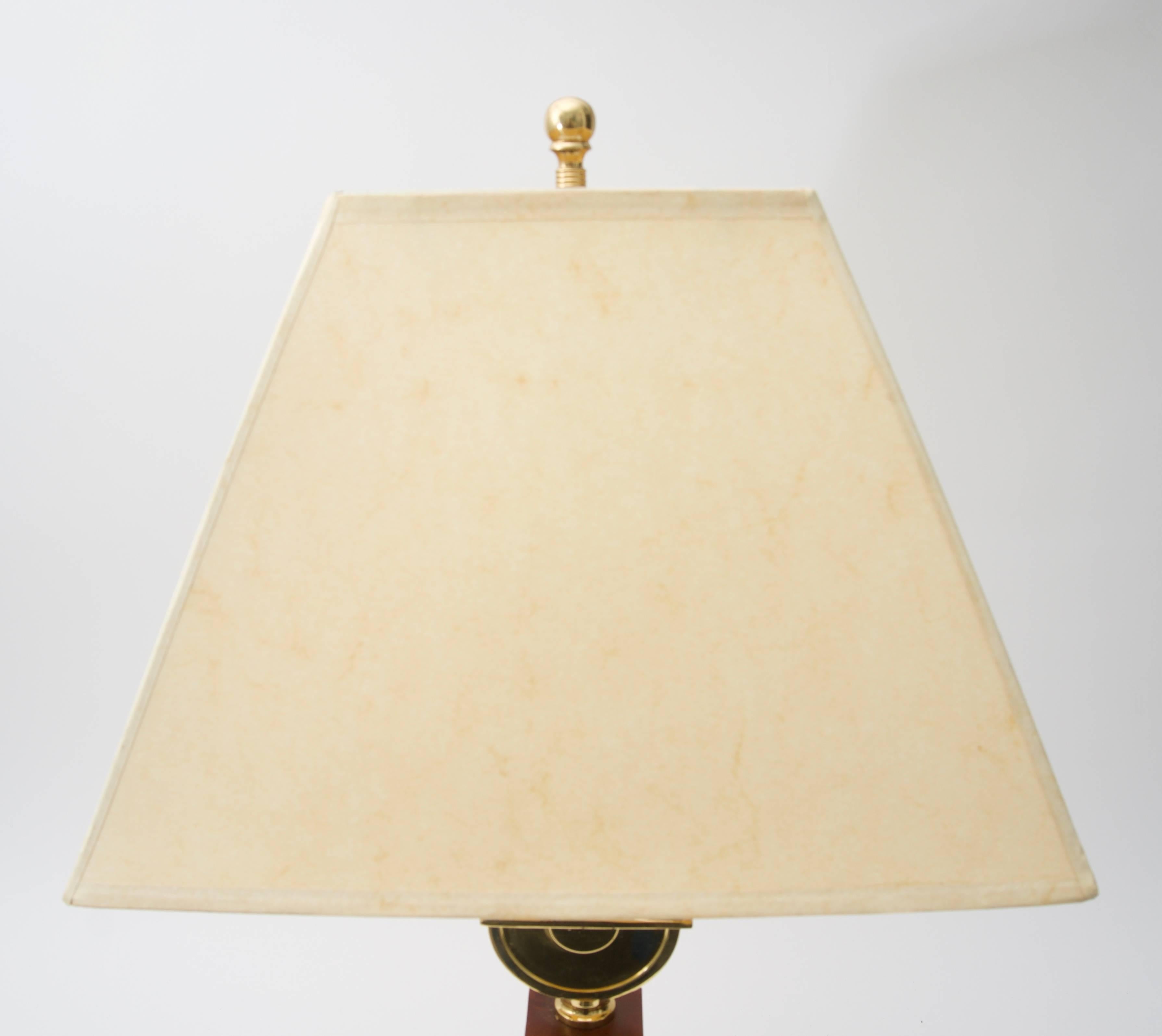 Table Lamp with Figural Horse Heads In Good Condition In West Palm Beach, FL